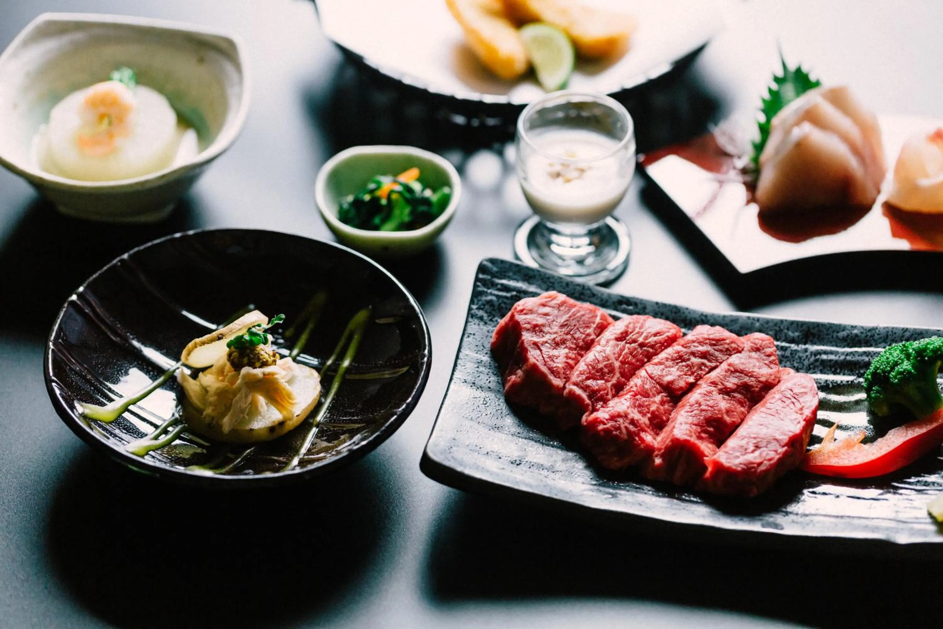 Dinner in Hisaeya Ryokan