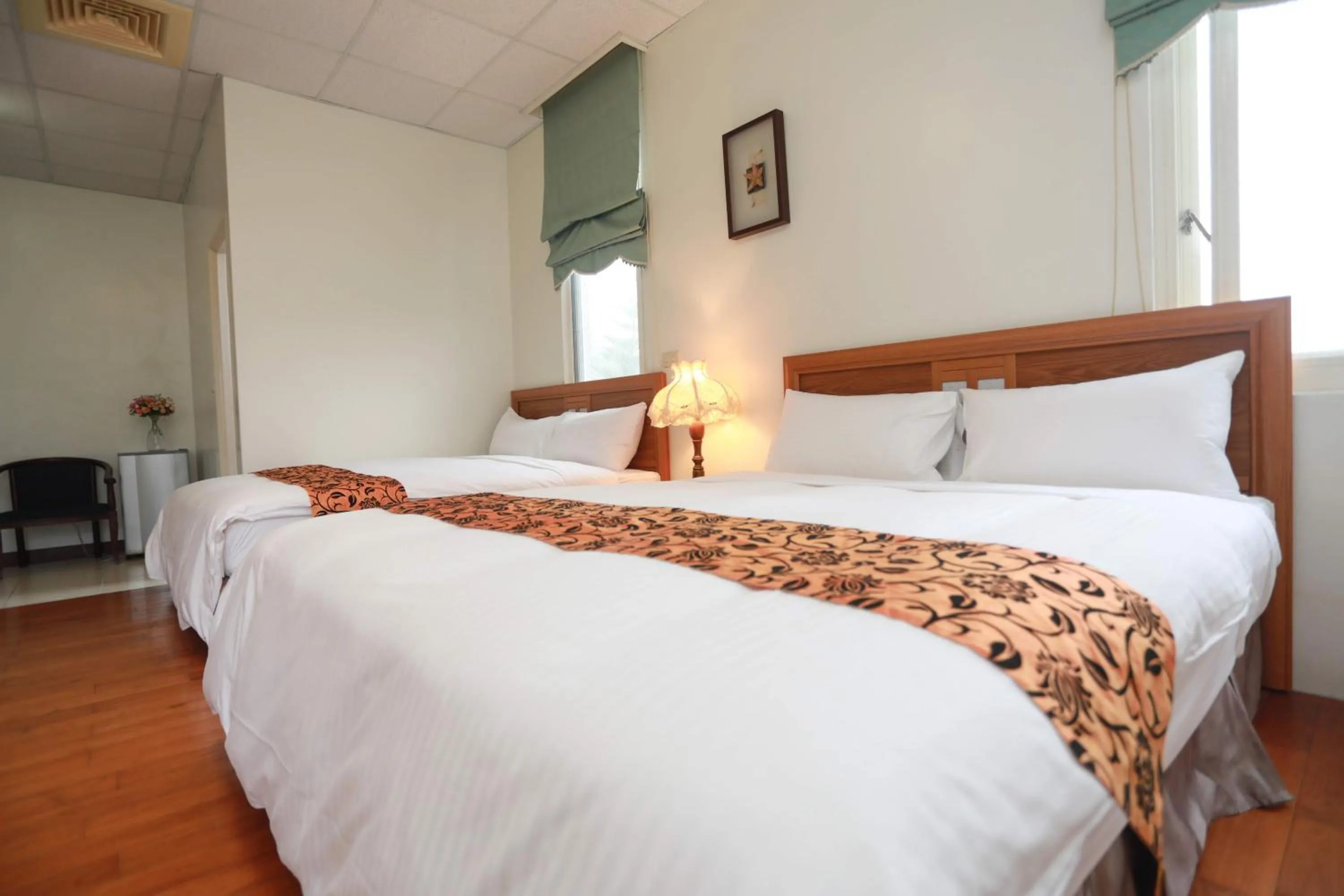 Bed in Hoya Spa Hotel