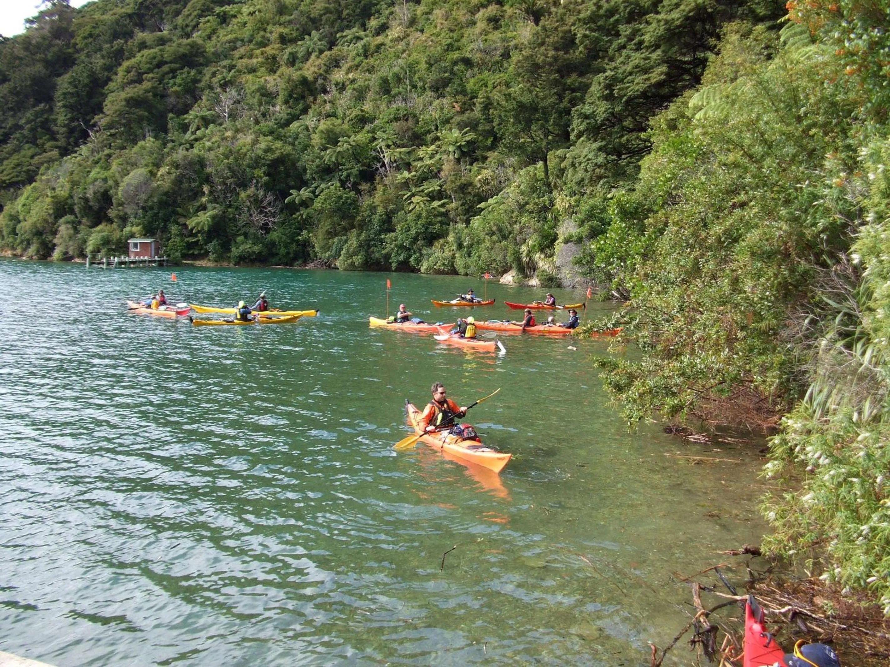 Canoeing in The Lodge At Te Rawa