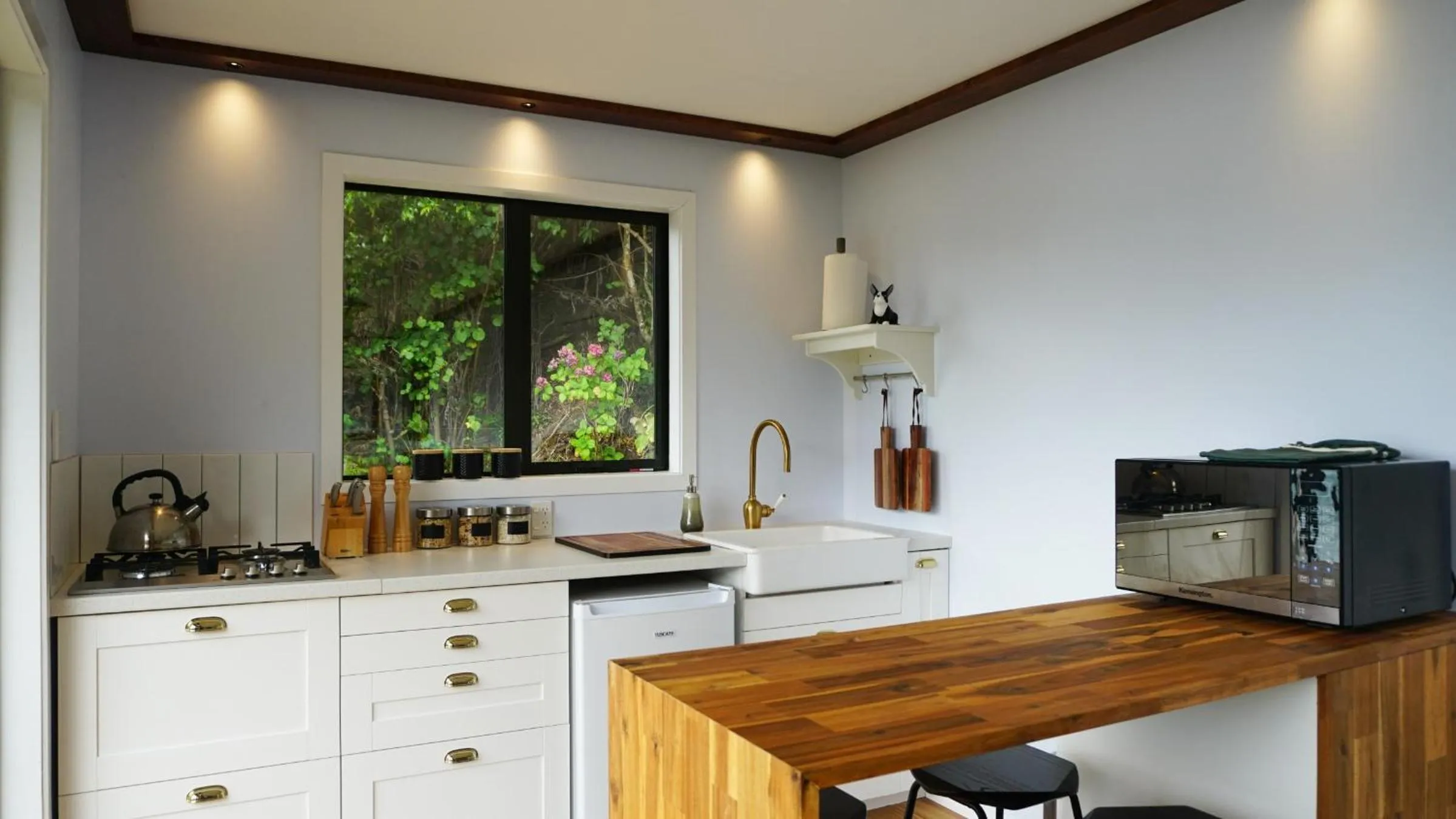 Kitchen or kitchenette in The Lodge At Te Rawa