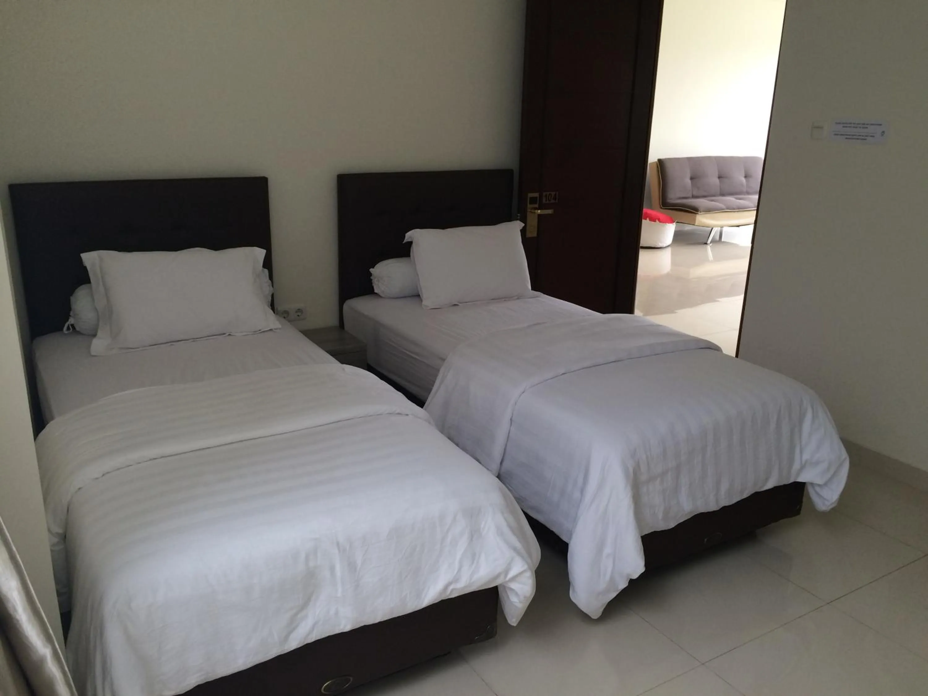 Bedroom, Bed in Roemah Asri Villa - Resor Dago Pakar