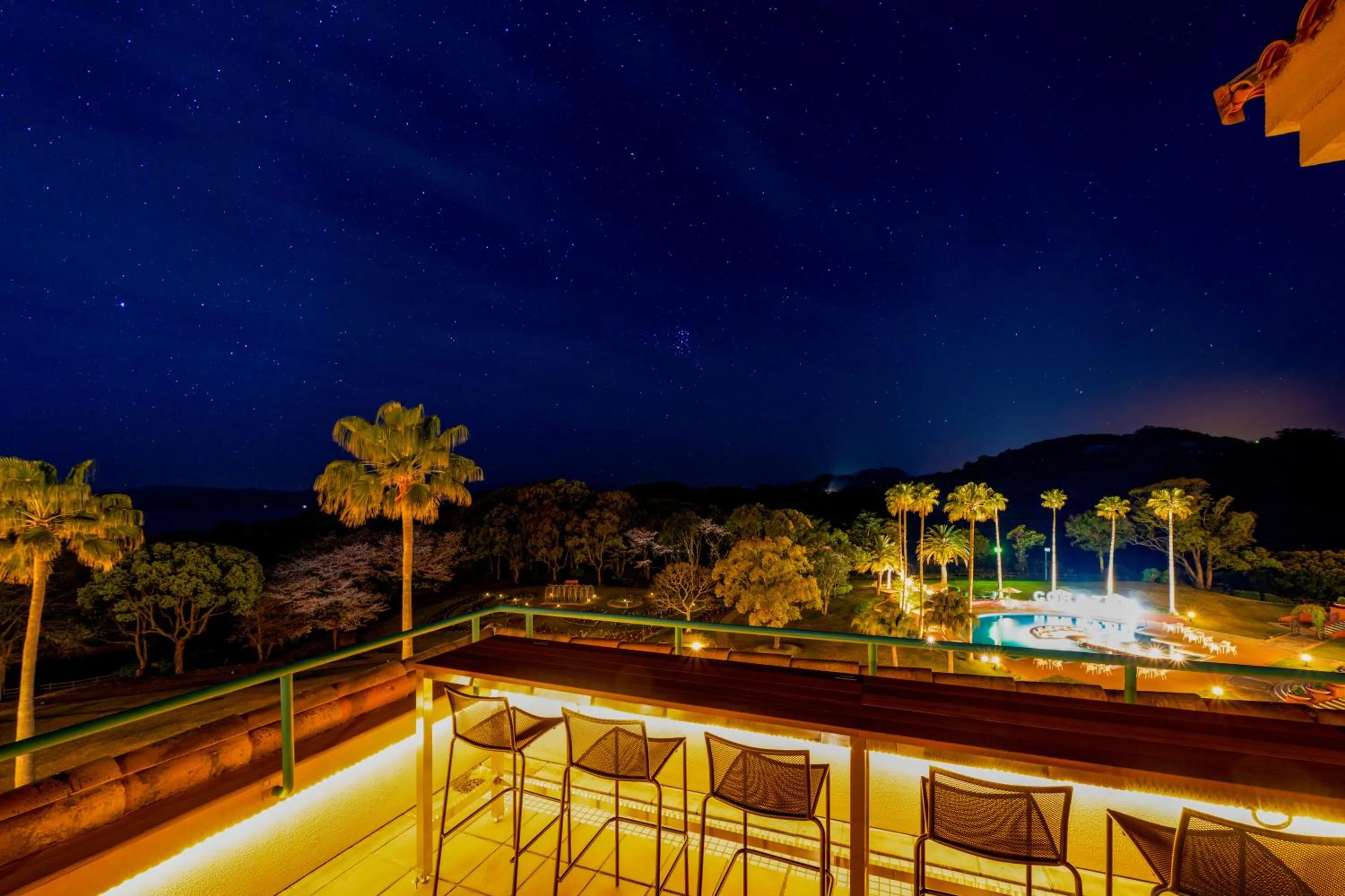 Night in Ooedo Onsen Monogatari Premium Saikaibashi