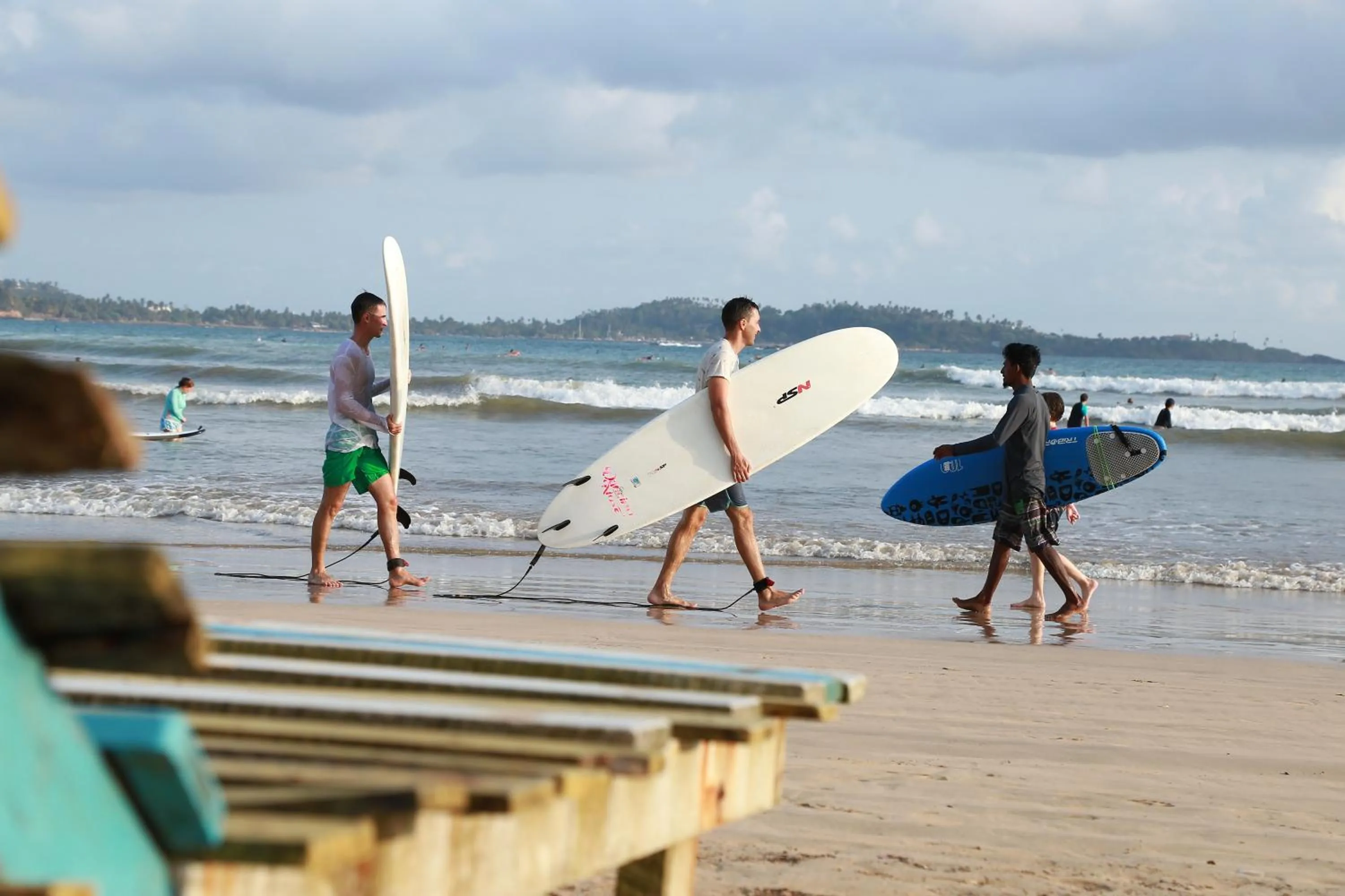 Beach in Resort of Happiness