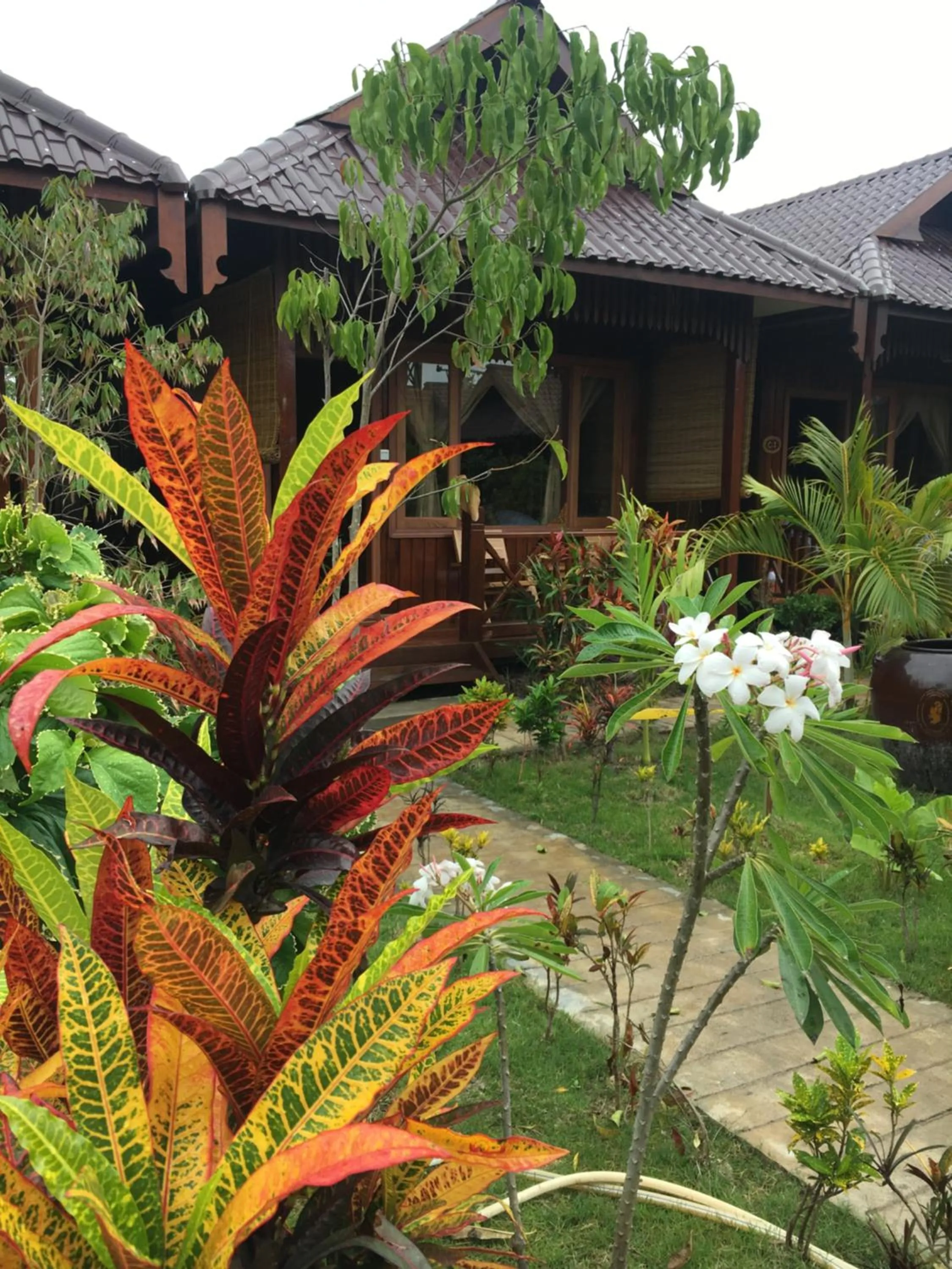 Garden view in Inle Cottage Boutique Hotel