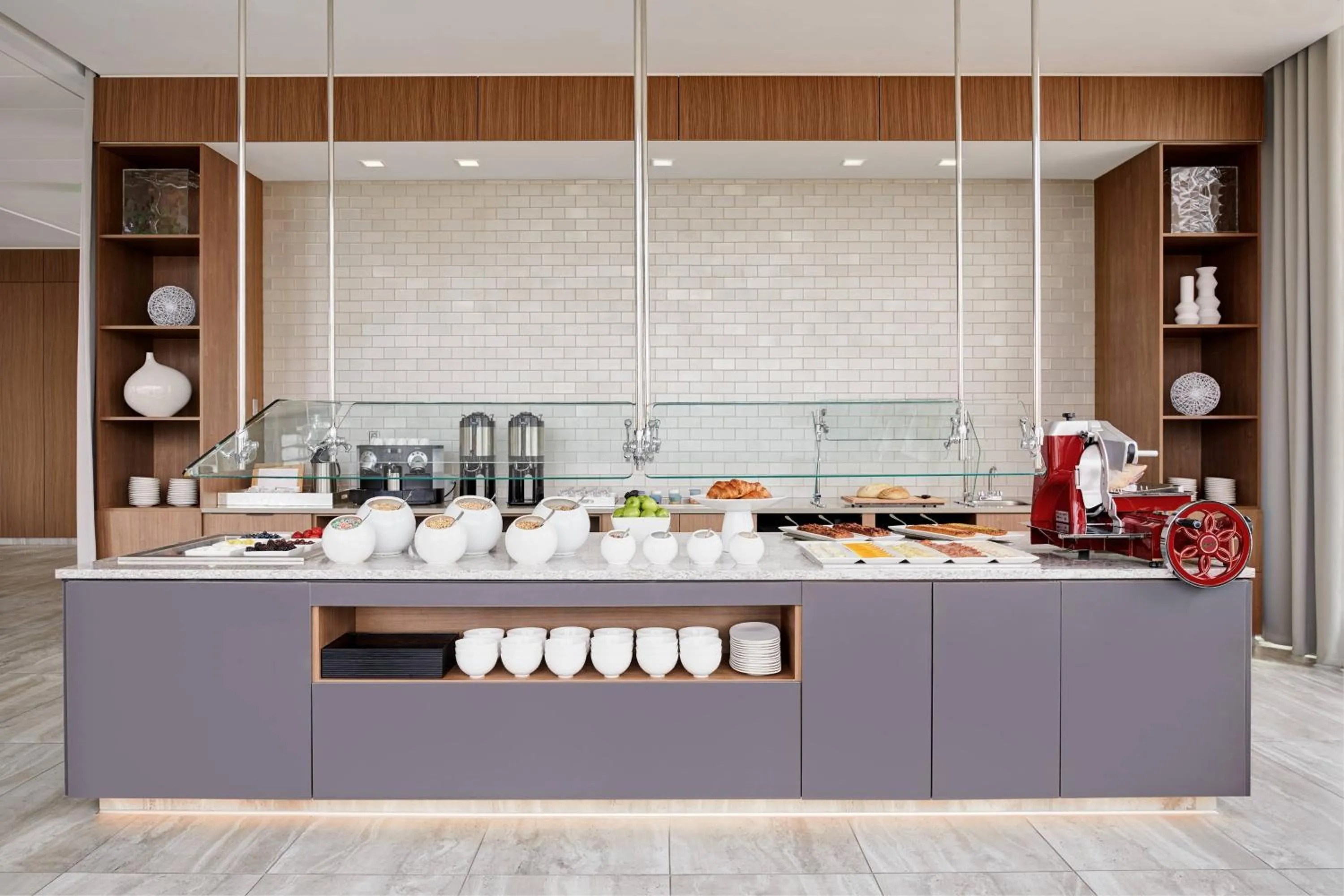 Kitchen or kitchenette in AC Hotel by Marriott Bloomington Mall of America