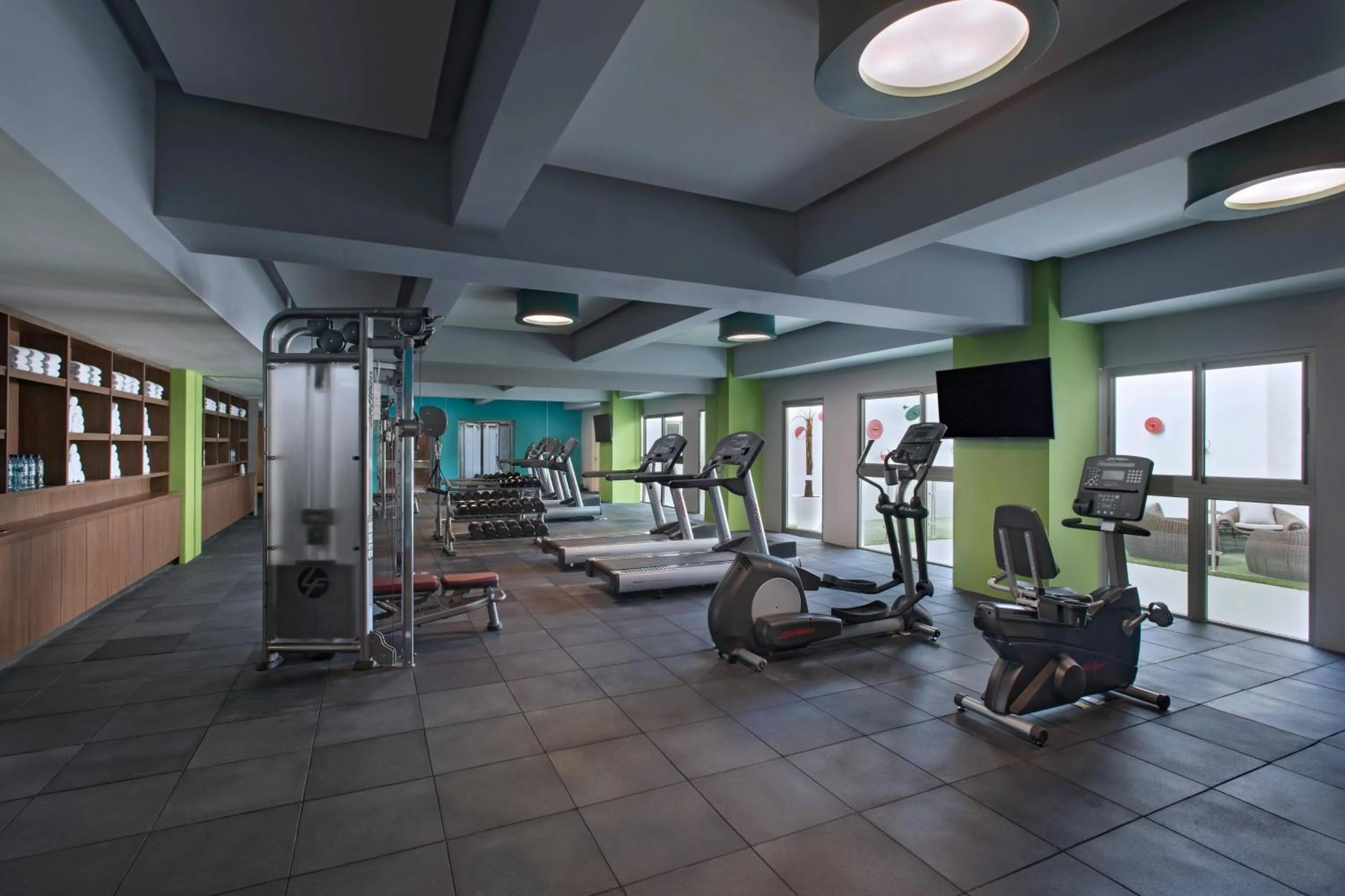 Fitness centre/facilities in Courtyard by Marriott Guatemala City