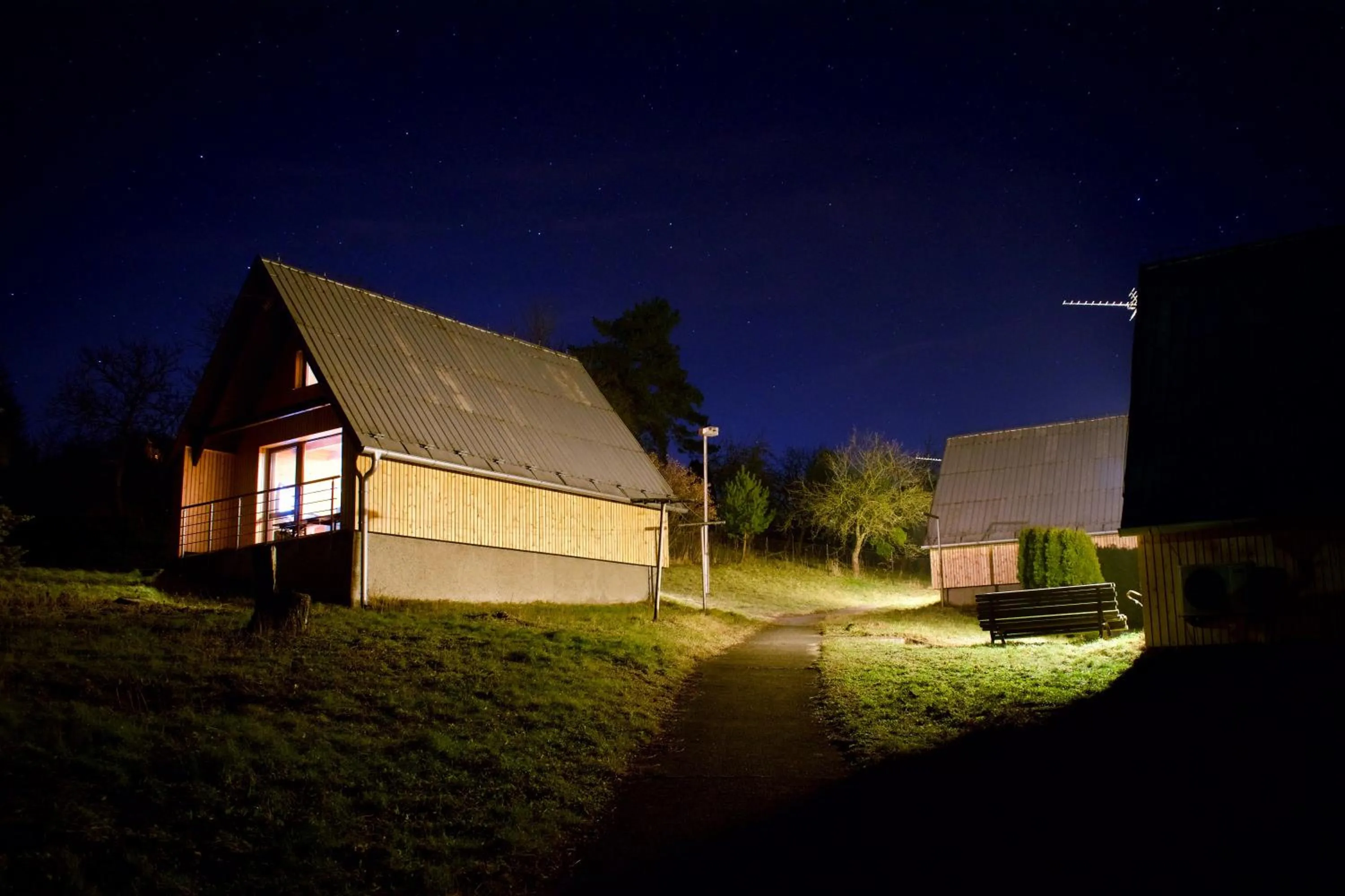 Property building in Retro chaty Soběšky