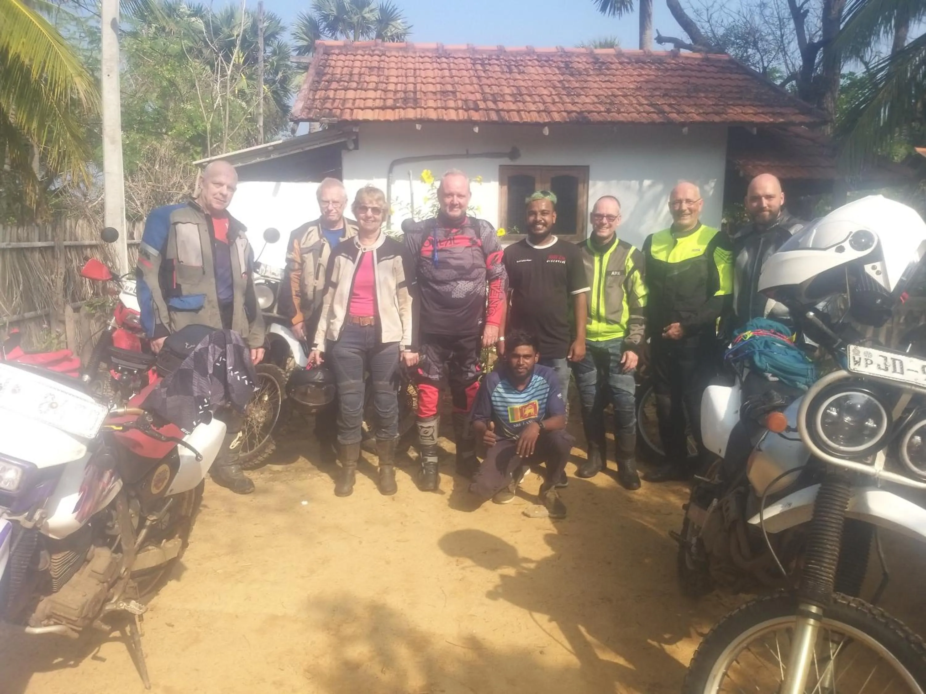 group of guests in Ocean View Beach Resort - Kalpitiya