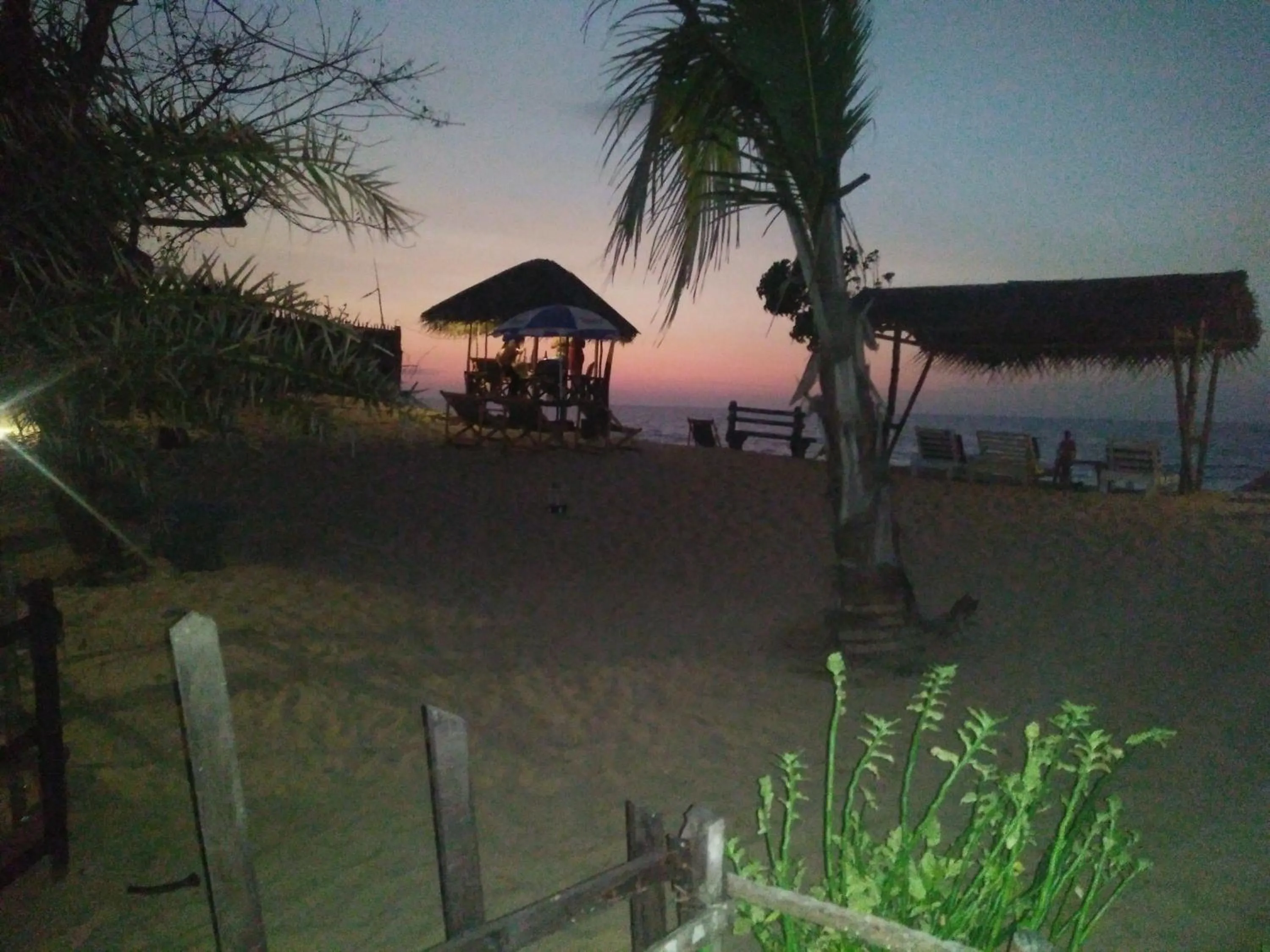 Sunset in Ocean View Beach Resort - Kalpitiya