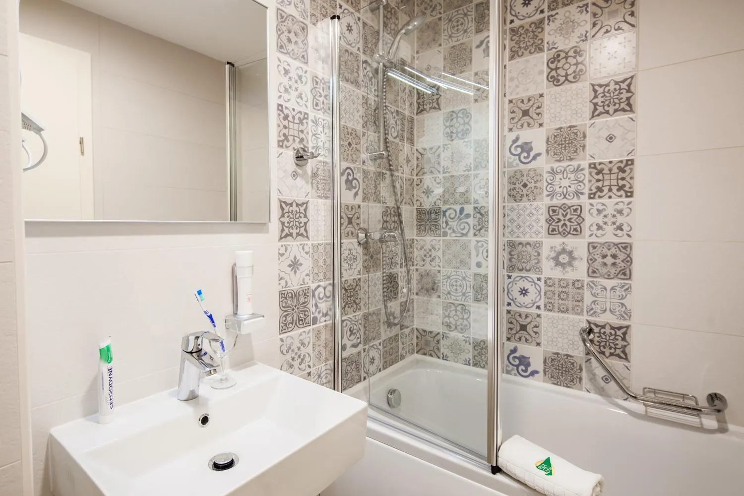 Bathroom in Hotel Borovnik