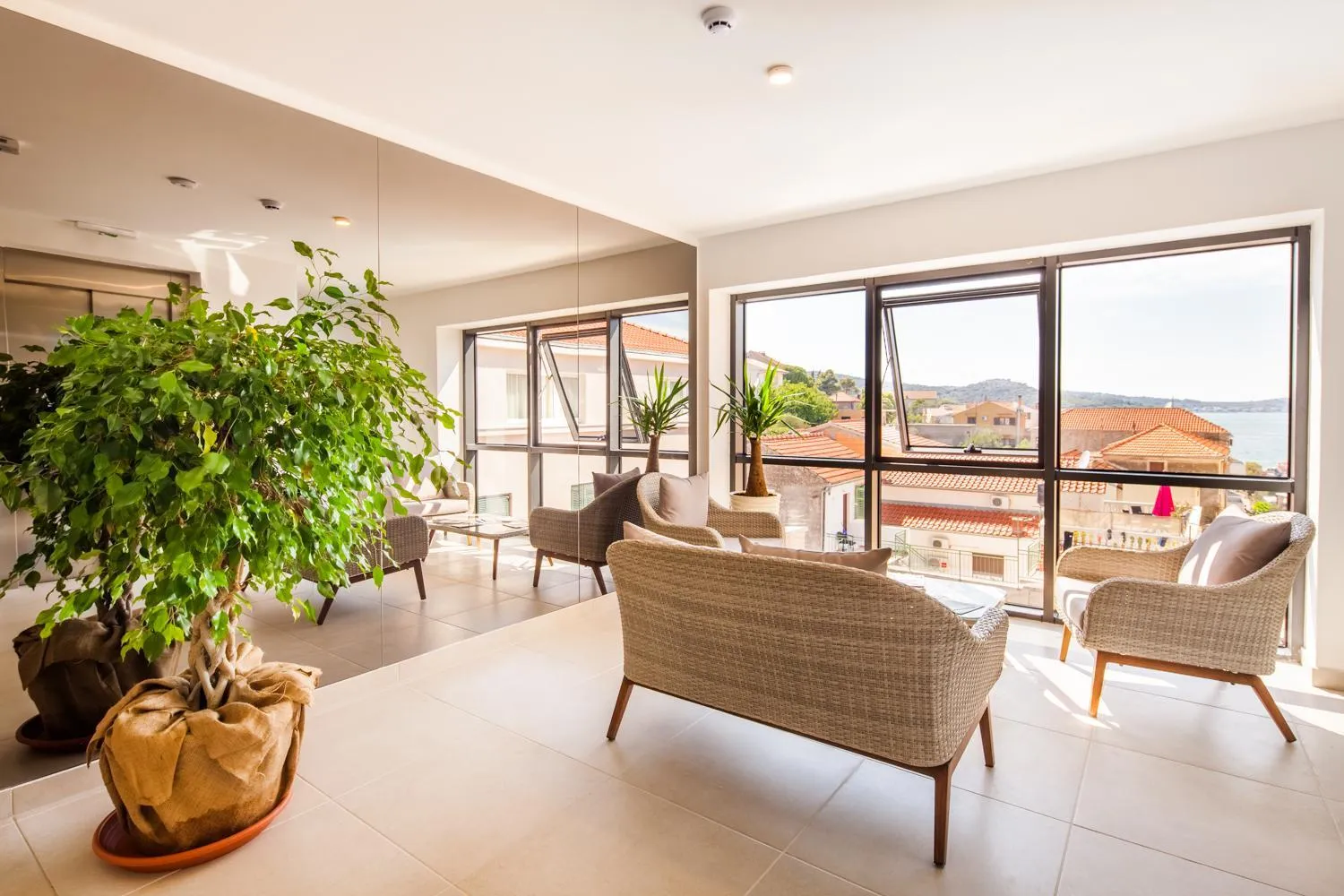Balcony/Terrace in Hotel Borovnik