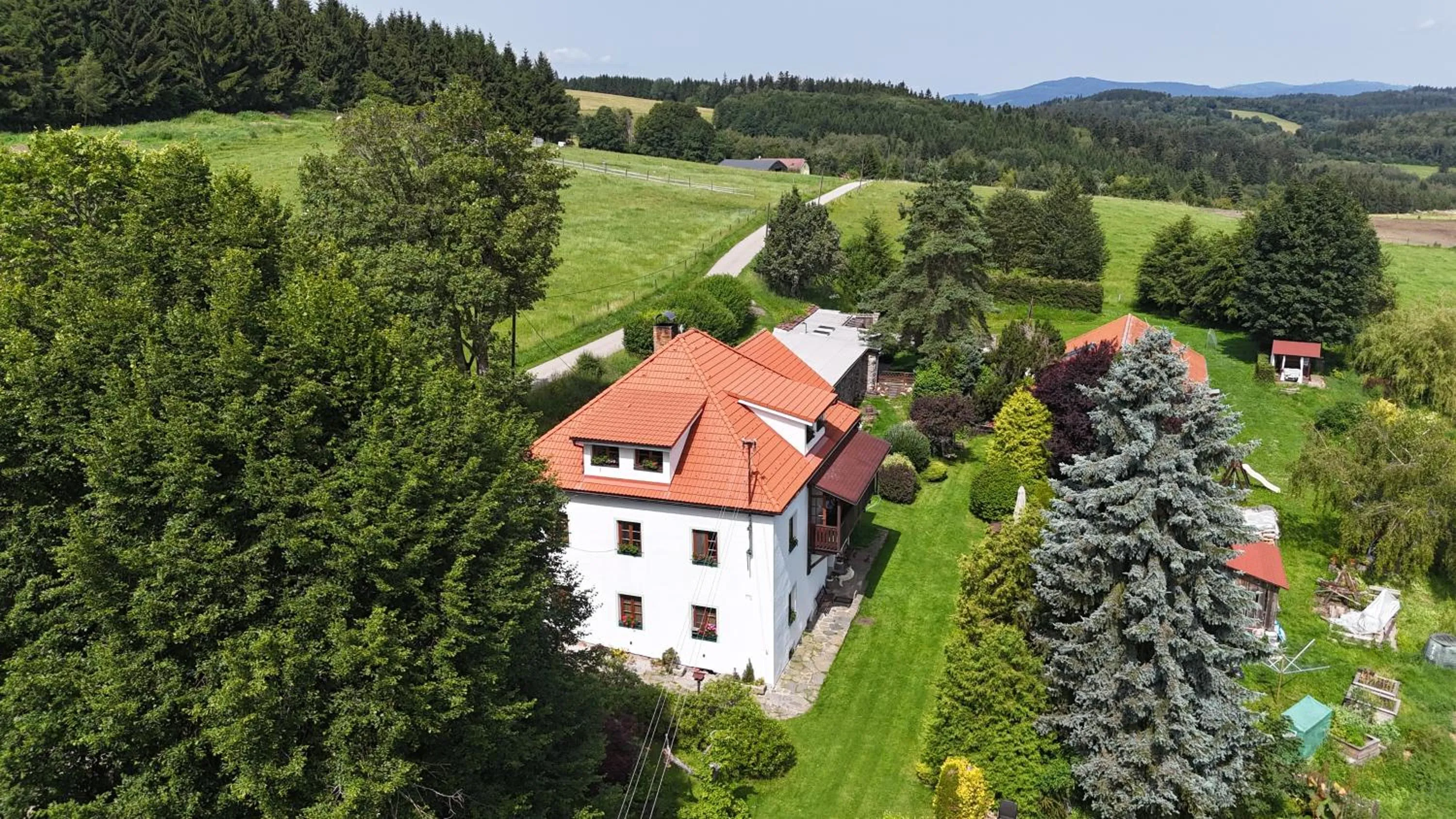 Property building in Apartmán Hořice na Šumavě