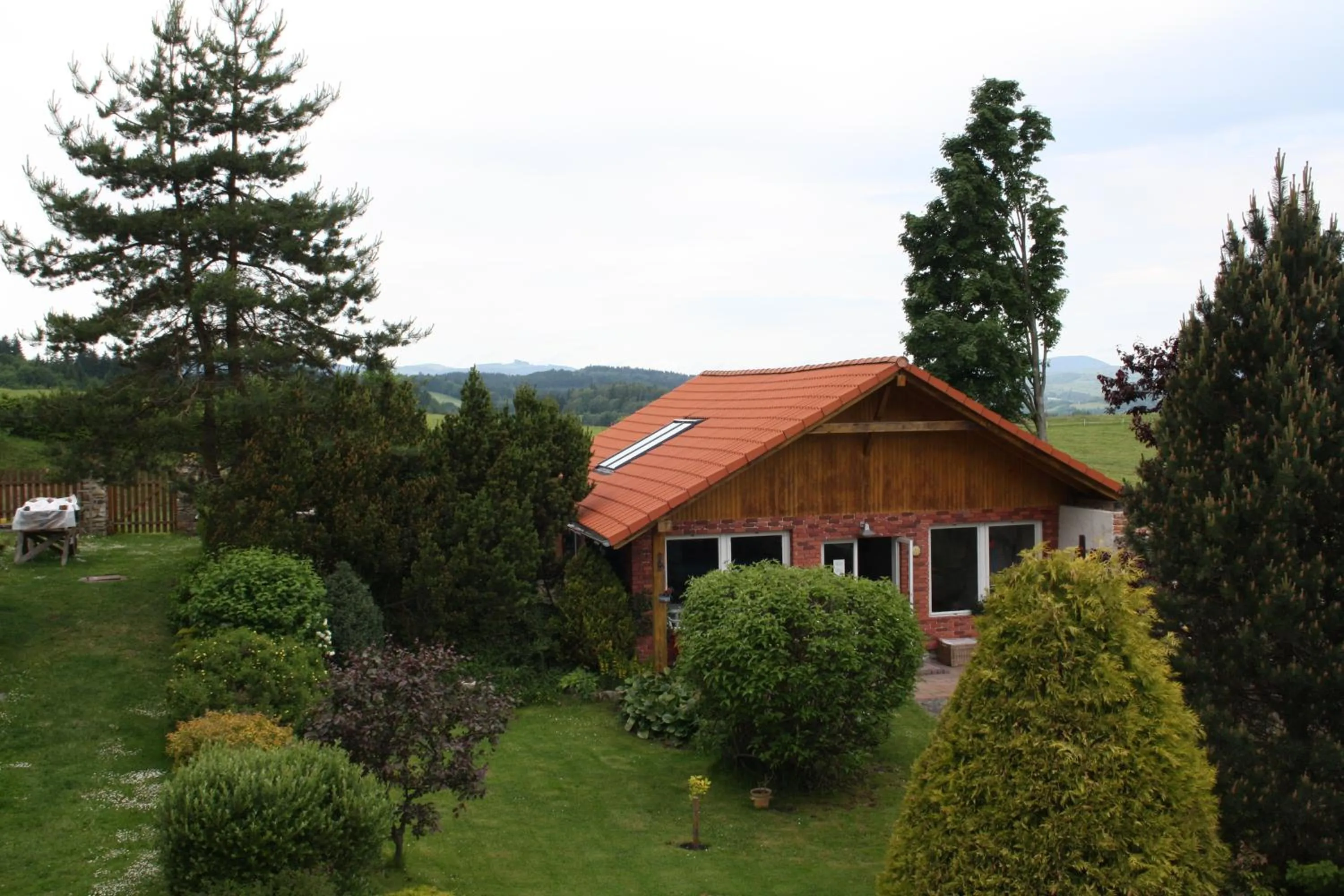 Garden in Apartmán Hořice na Šumavě