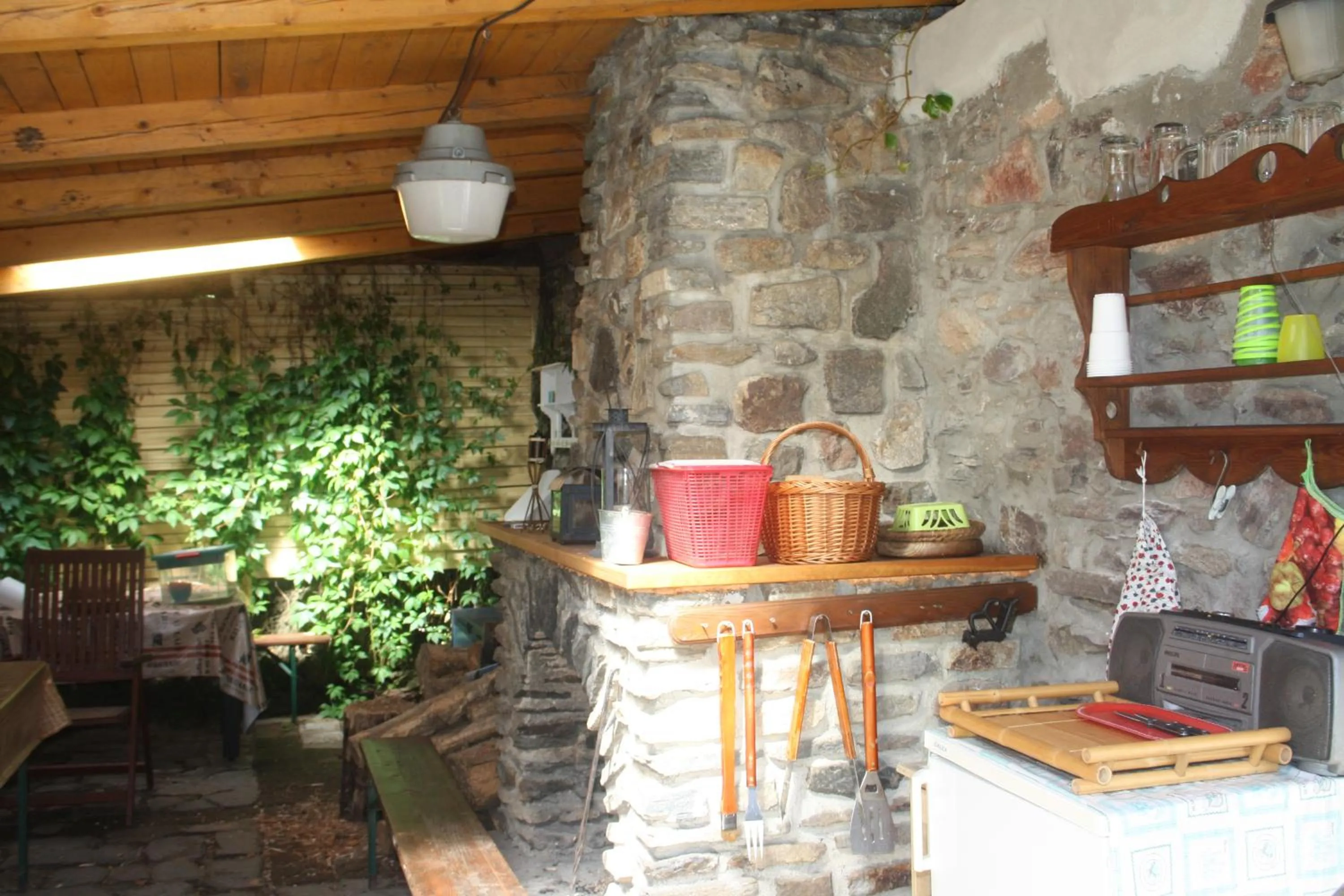 BBQ facilities in Apartmán Hořice na Šumavě