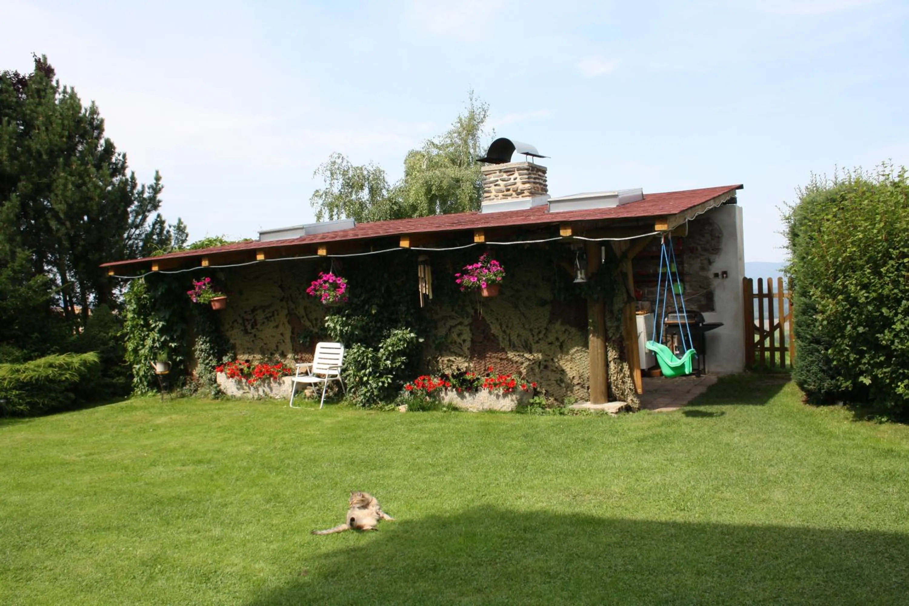 Garden in Apartmán Hořice na Šumavě