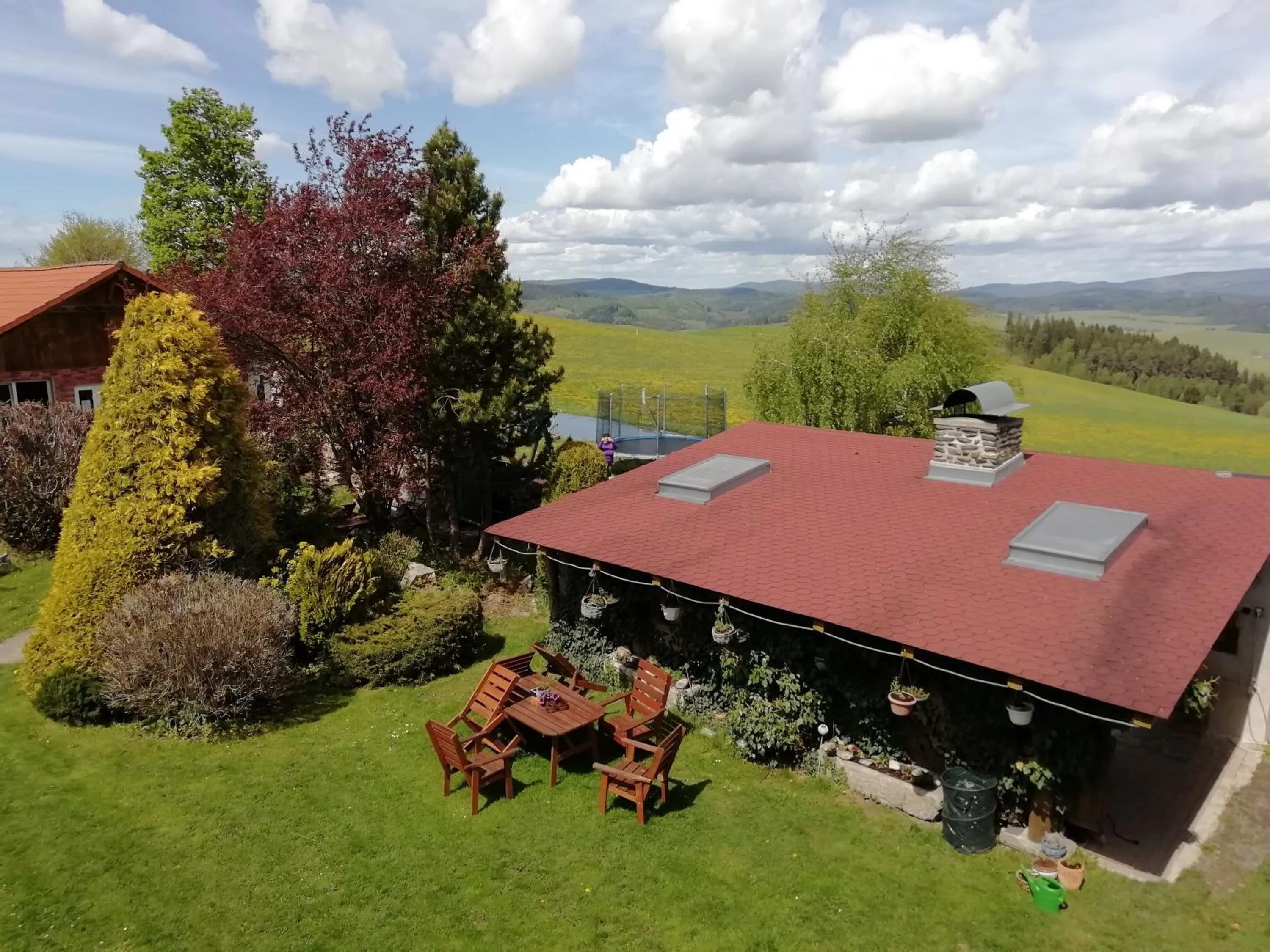 BBQ facilities in Apartmán Hořice na Šumavě