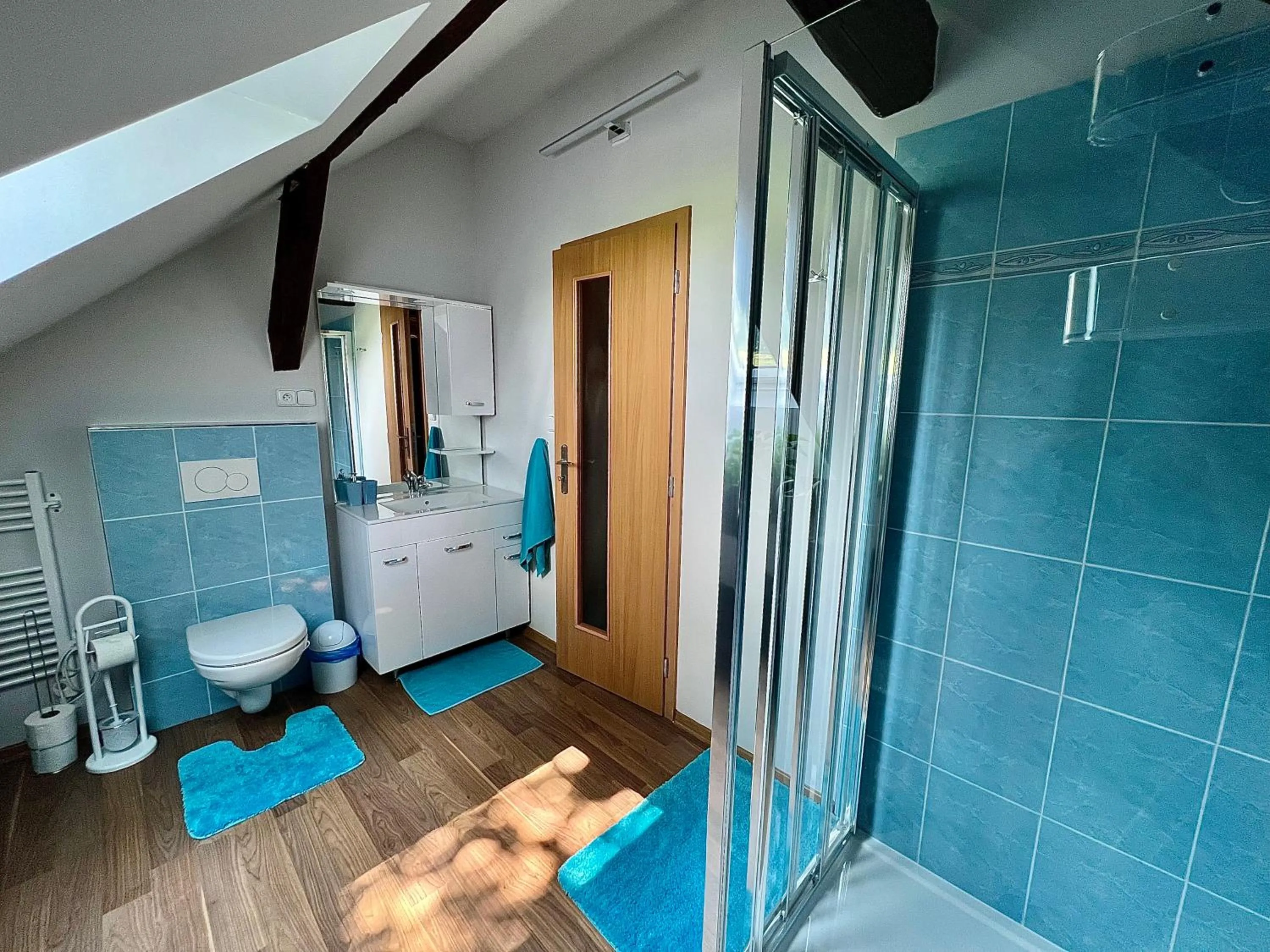 Bathroom in Apartmán Hořice na Šumavě