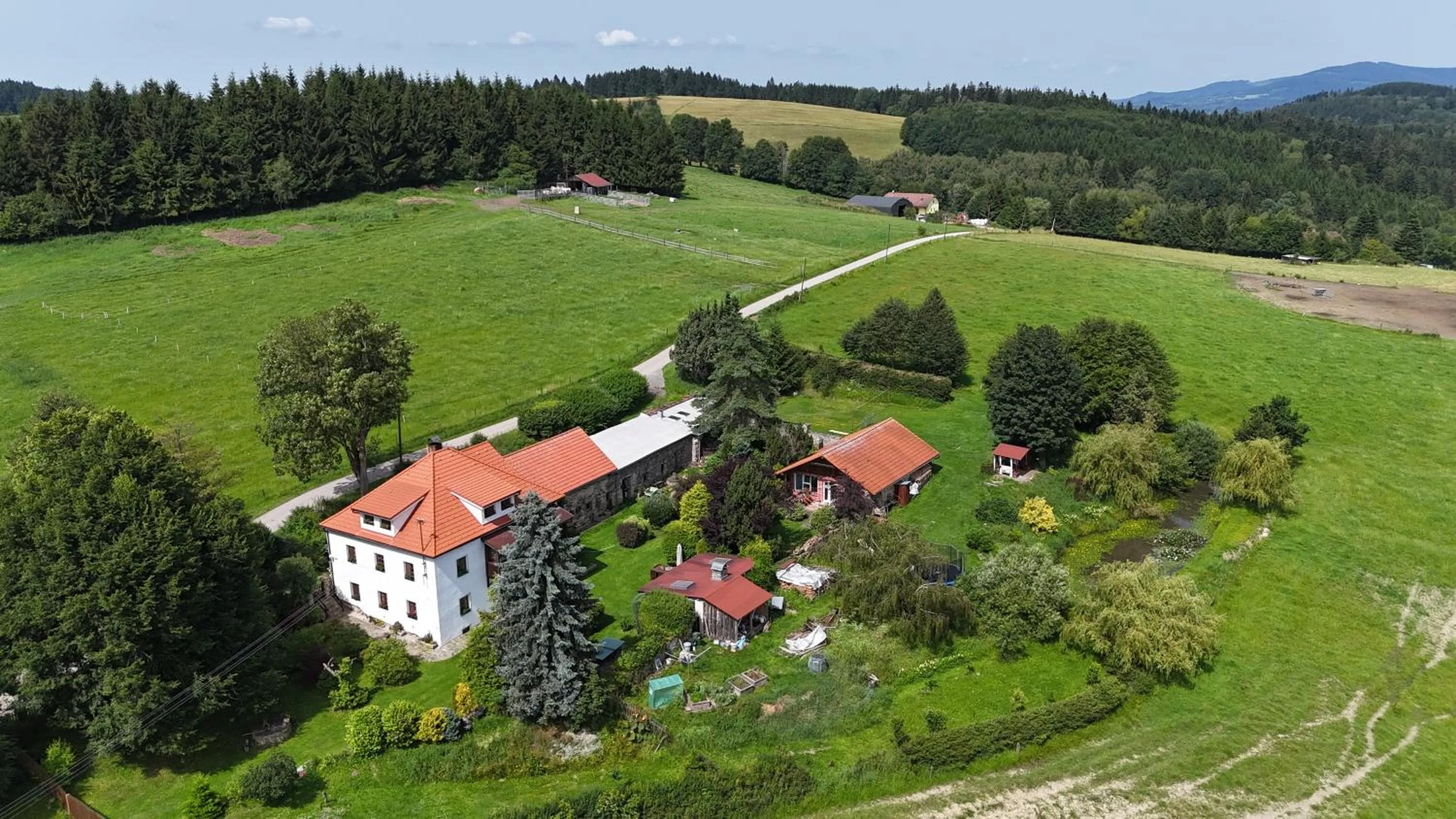 Property building in Apartmán Hořice na Šumavě