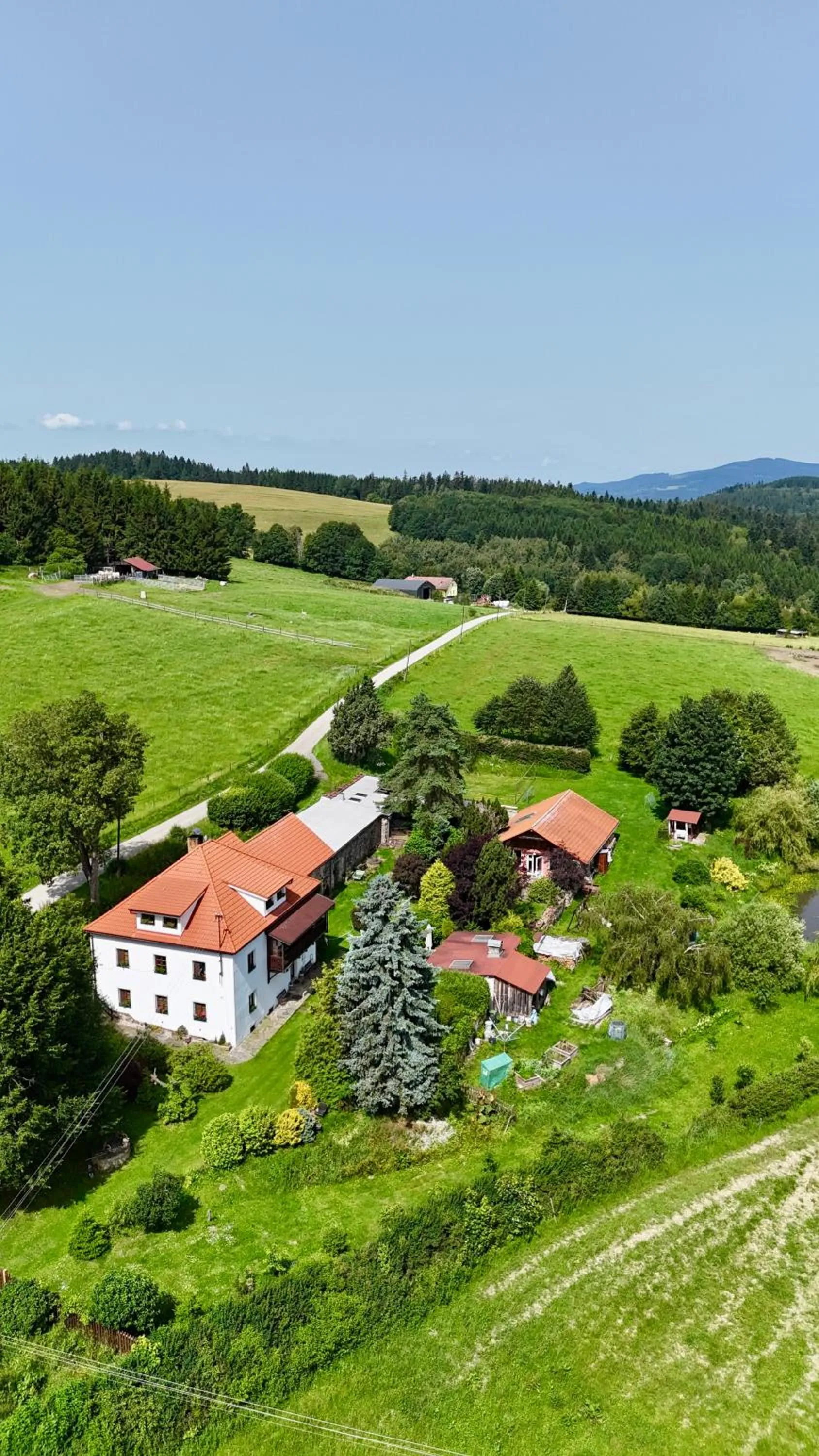 Property building in Apartmán Hořice na Šumavě
