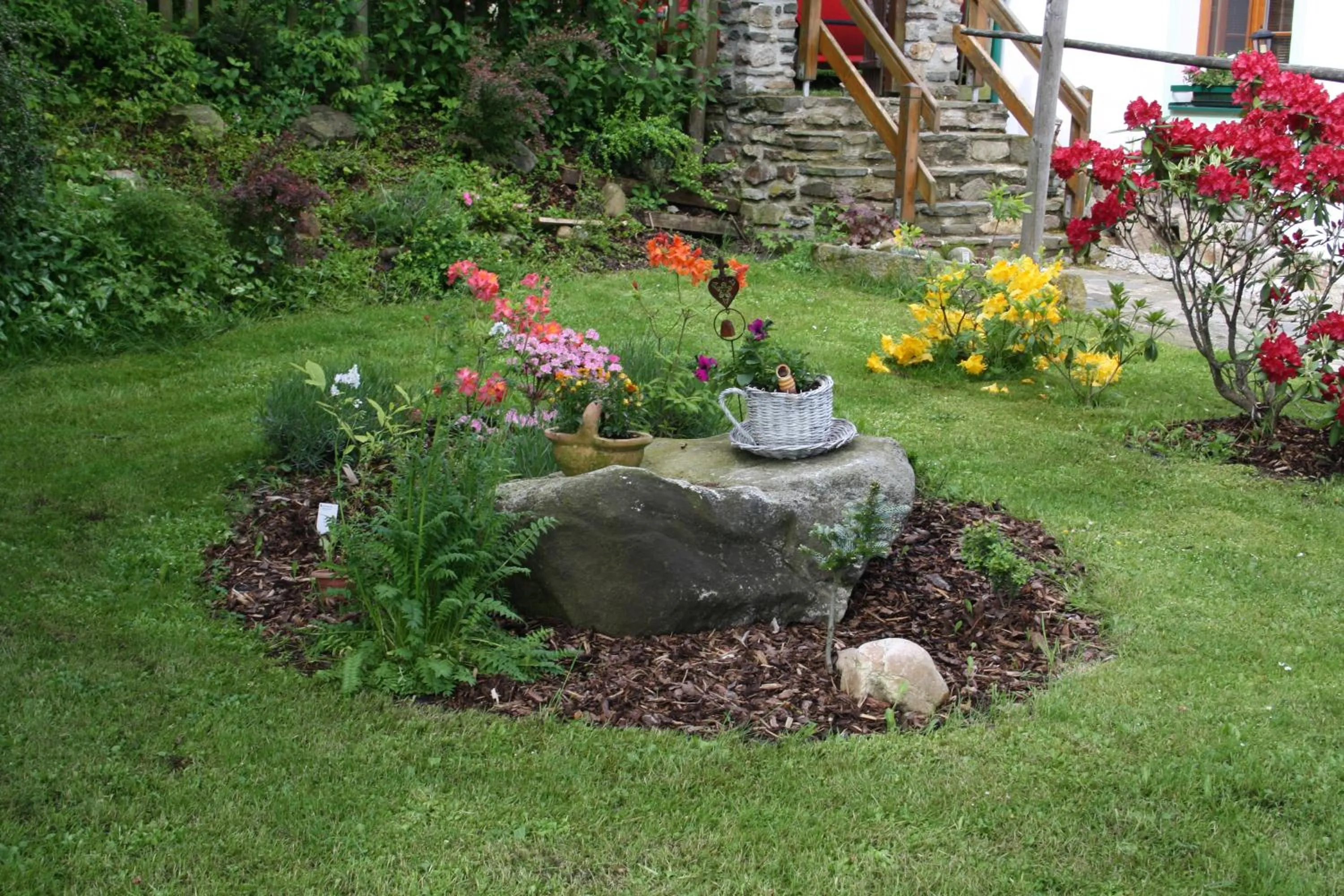 Garden in Apartmán Hořice na Šumavě
