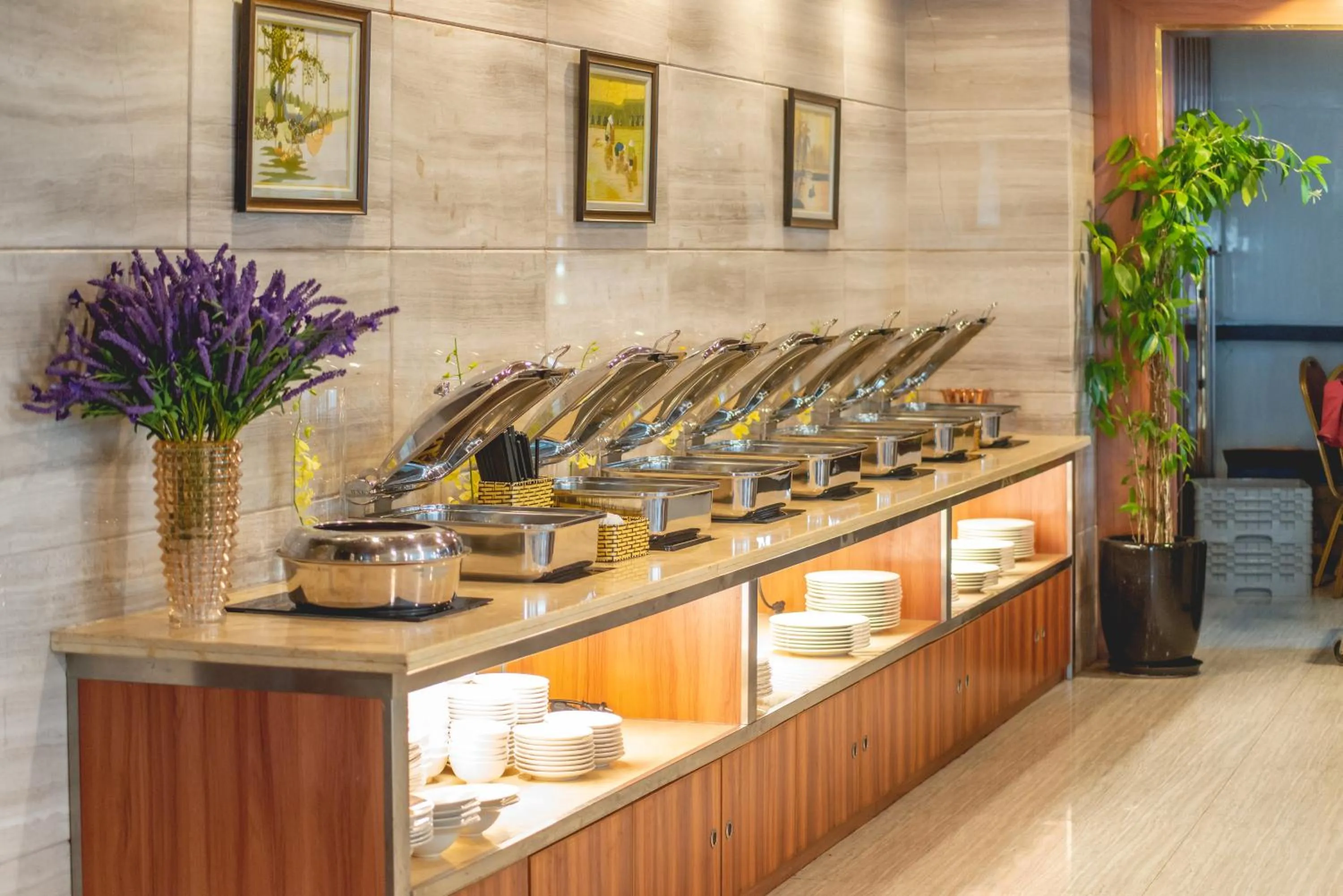 Breakfast in Bien Bac Hotel