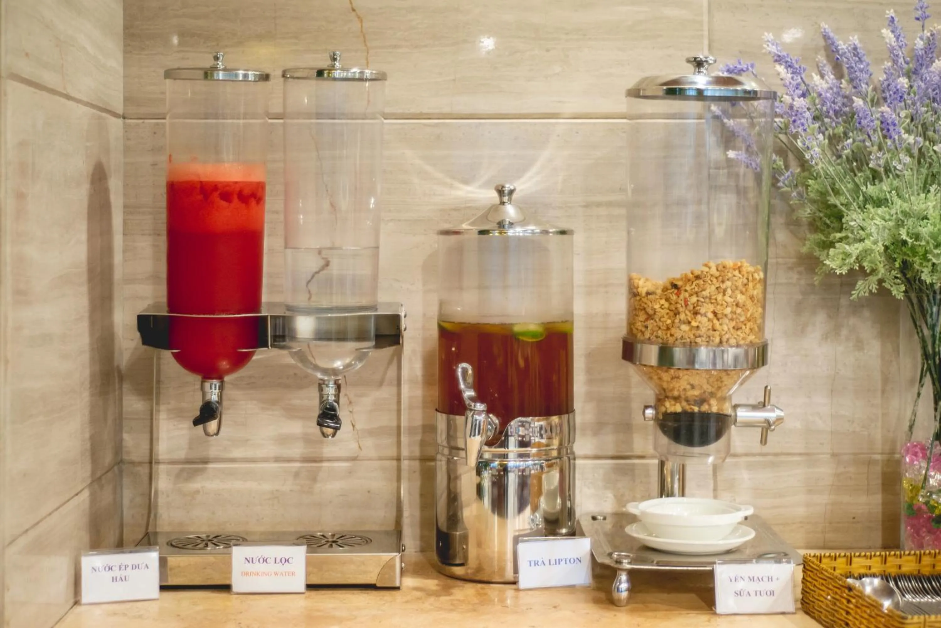 Breakfast in Bien Bac Hotel