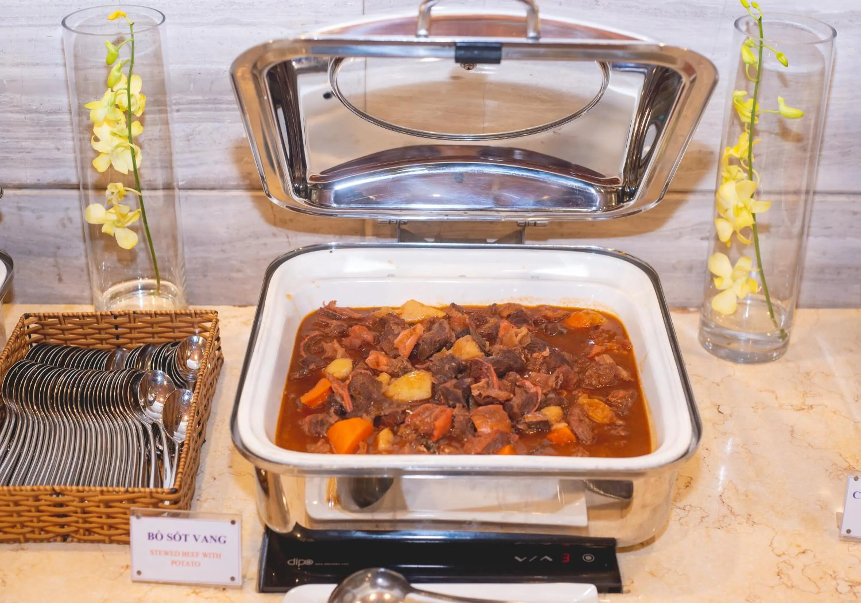 Breakfast in Bien Bac Hotel