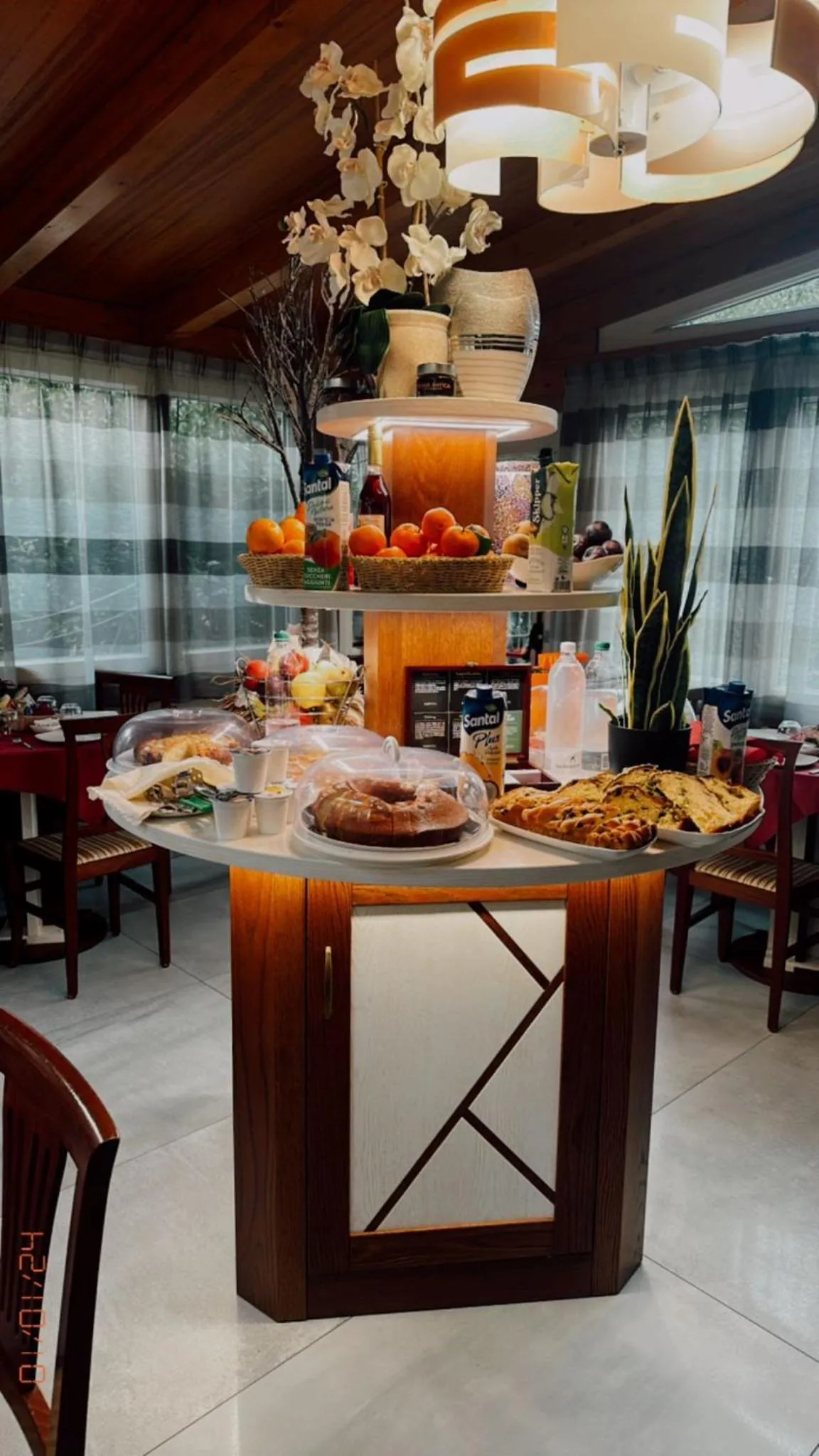 Food and drinks in Hotel Sirio