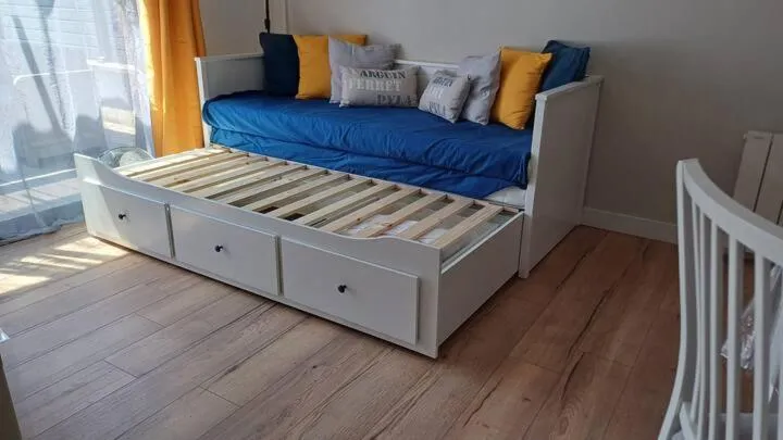 Bed in Maison du Moulin
