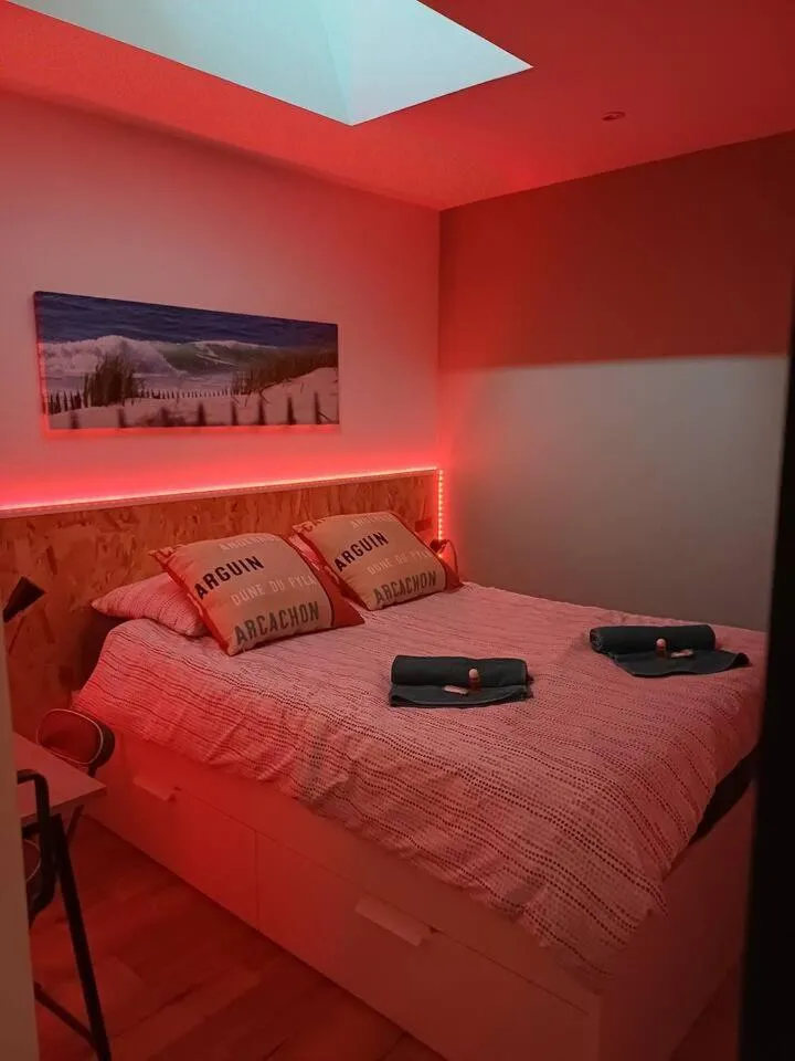 Bed in Maison du Moulin