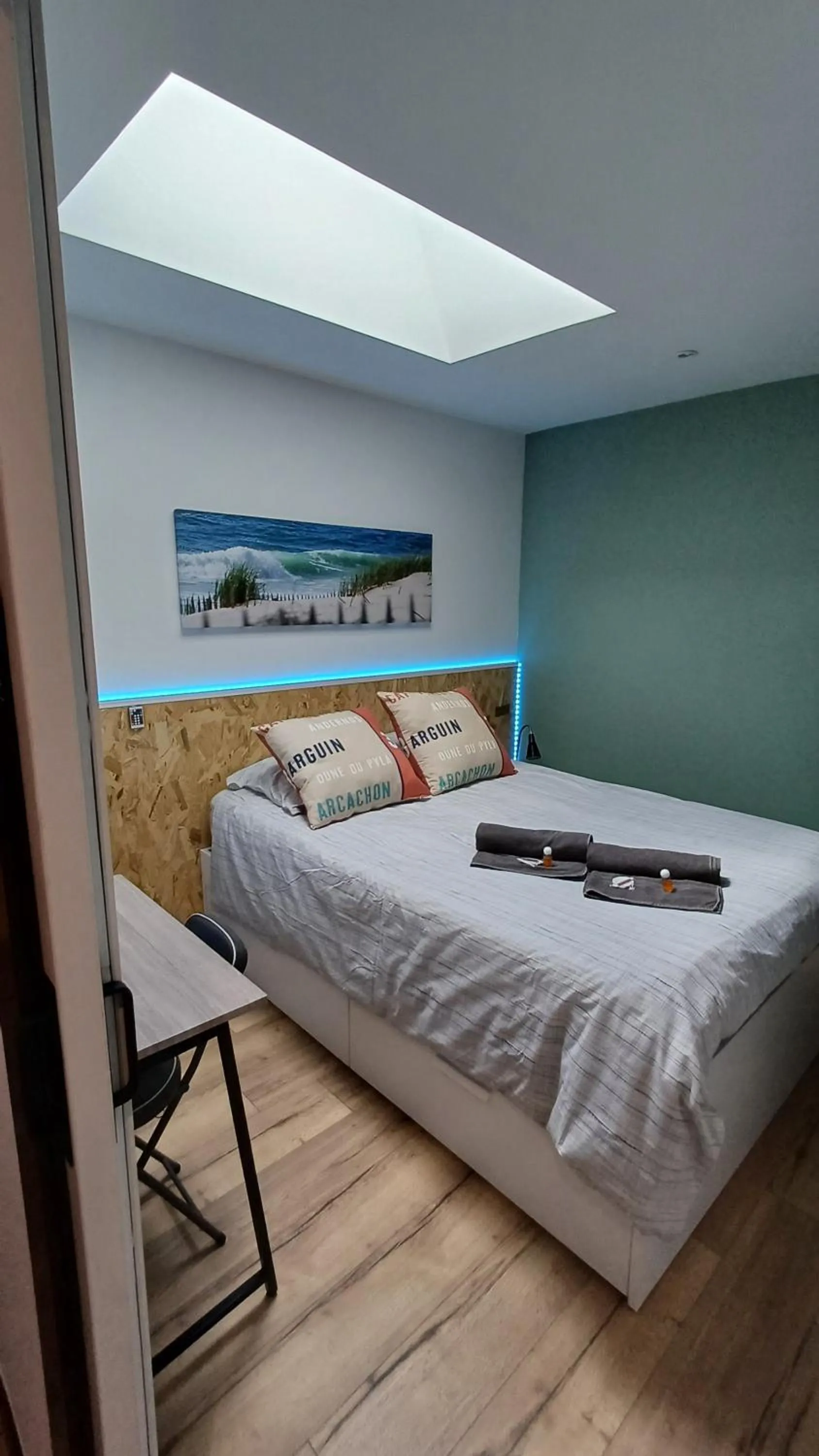 Bed in Maison du Moulin