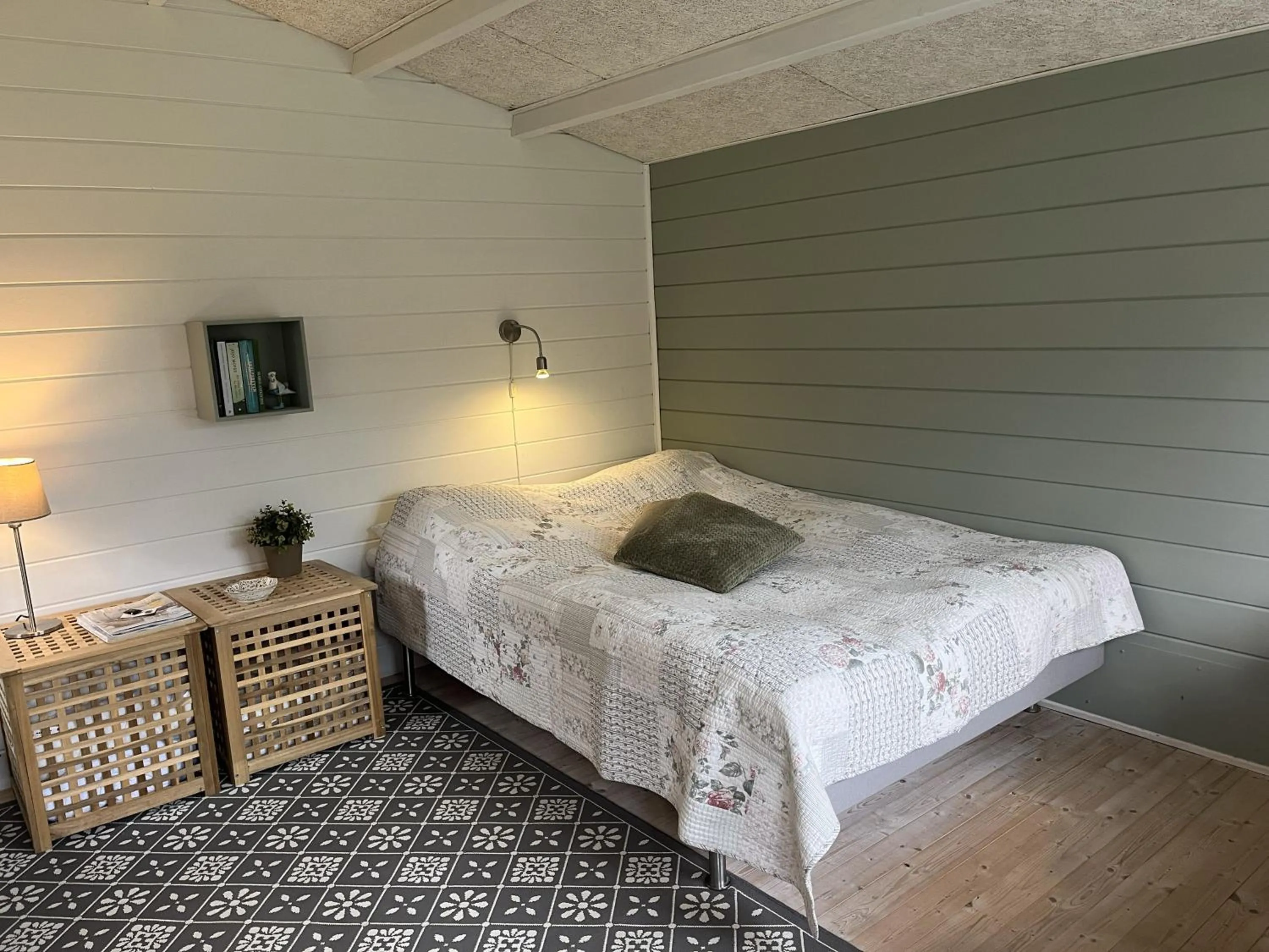 Bed in Heltoften Bed & Breakfast