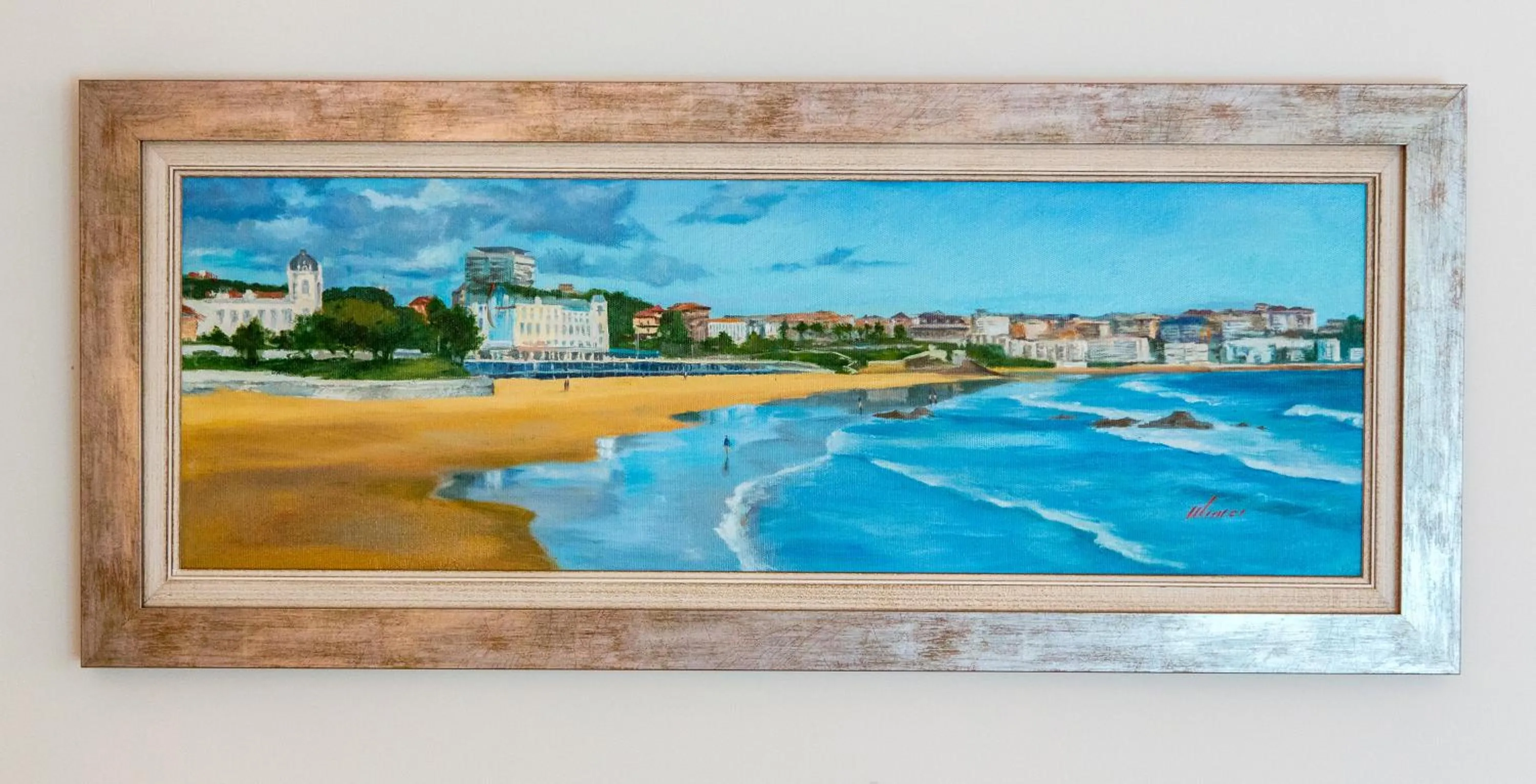 Decorative detail in Suite Home Sardinero