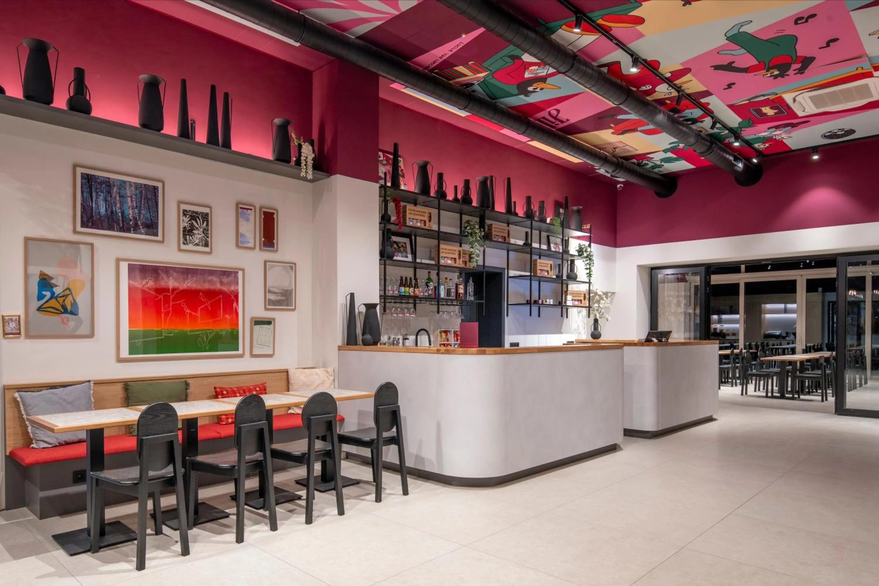 Lounge or bar in Jill Hotel Brussels