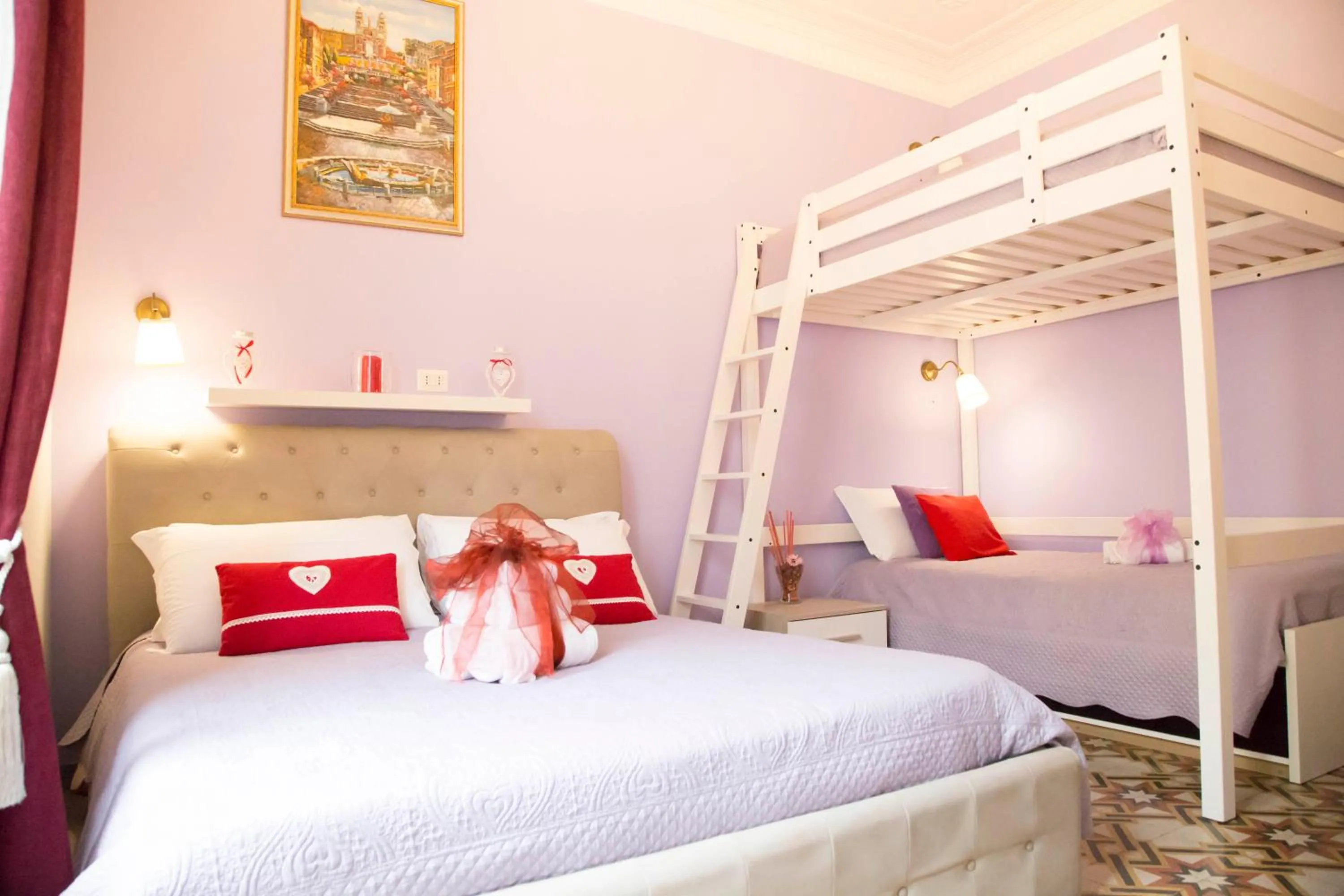 Photo of the whole room, Bed in Sweet Sleep Vatican