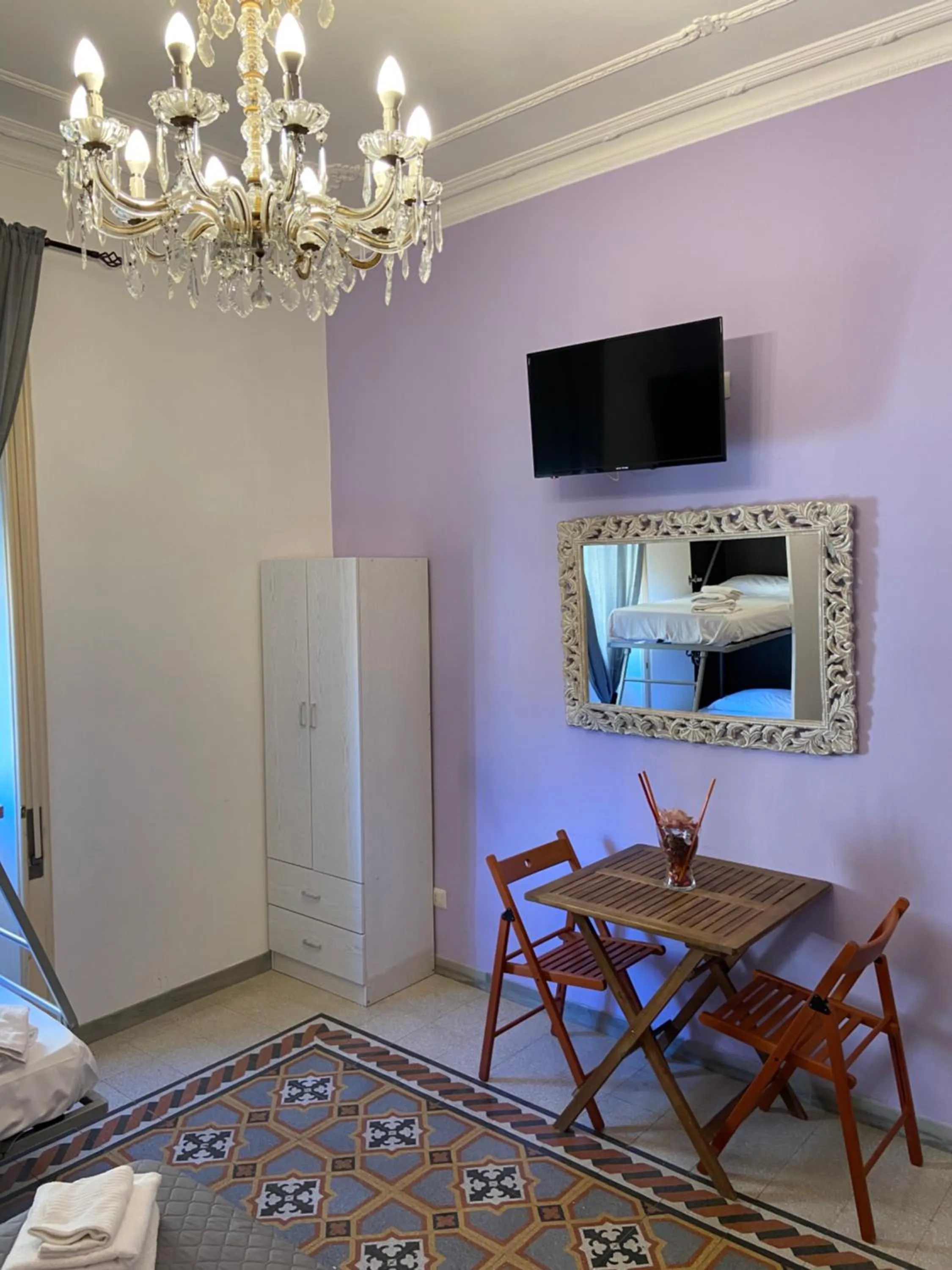 Seating area in Sweet Sleep Vatican