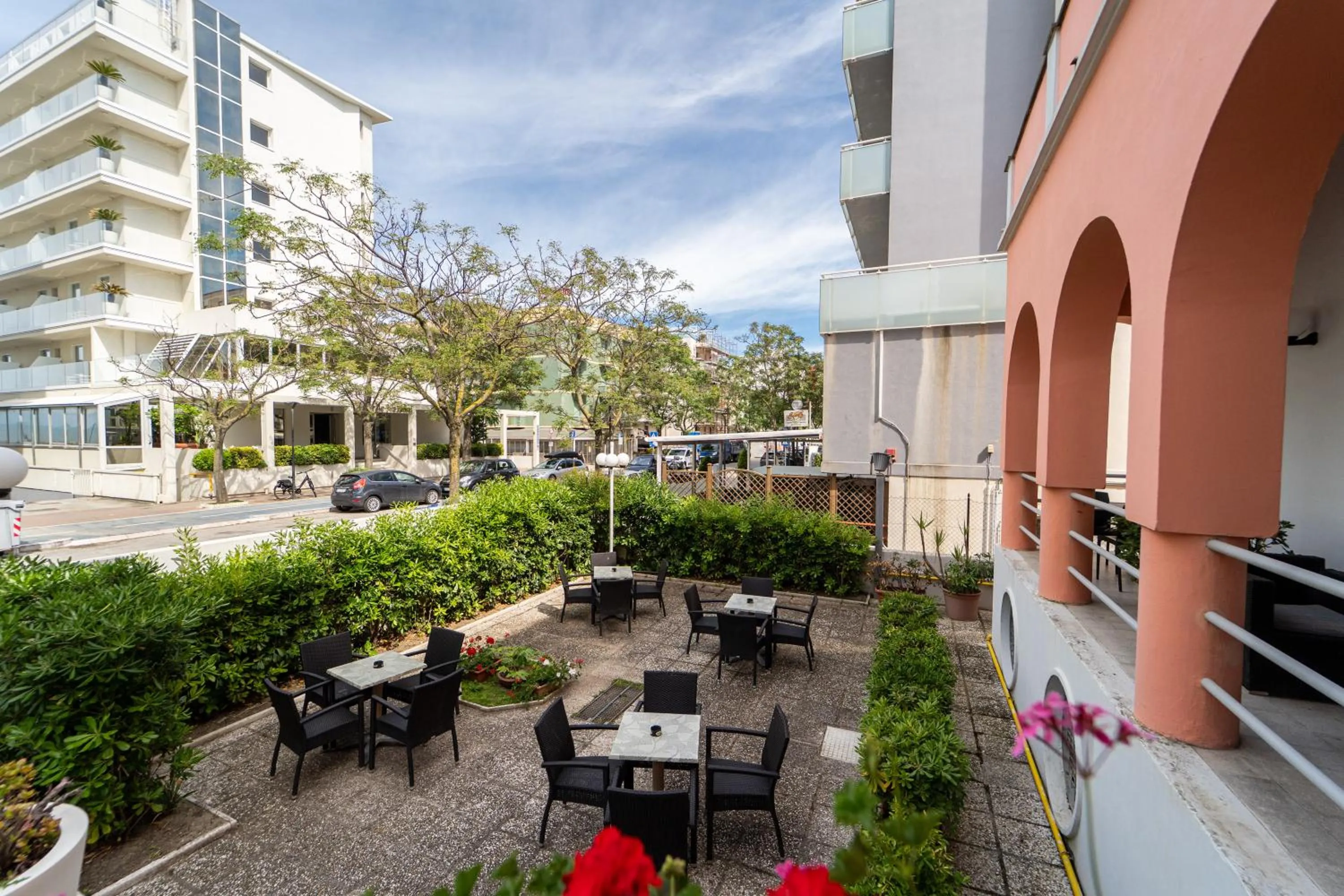 Garden in Amadei Hotel Blumen