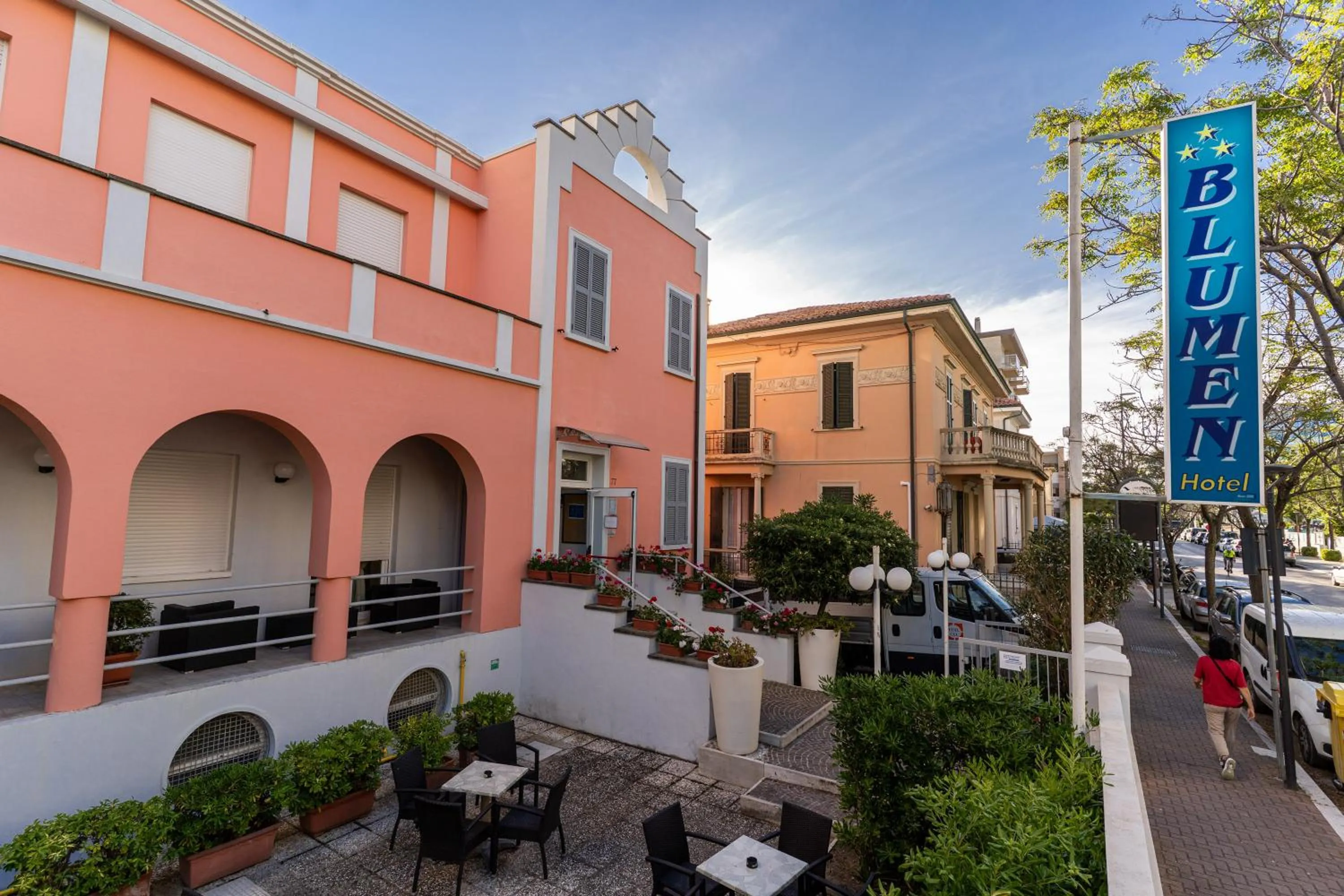 Property building in Amadei Hotel Blumen