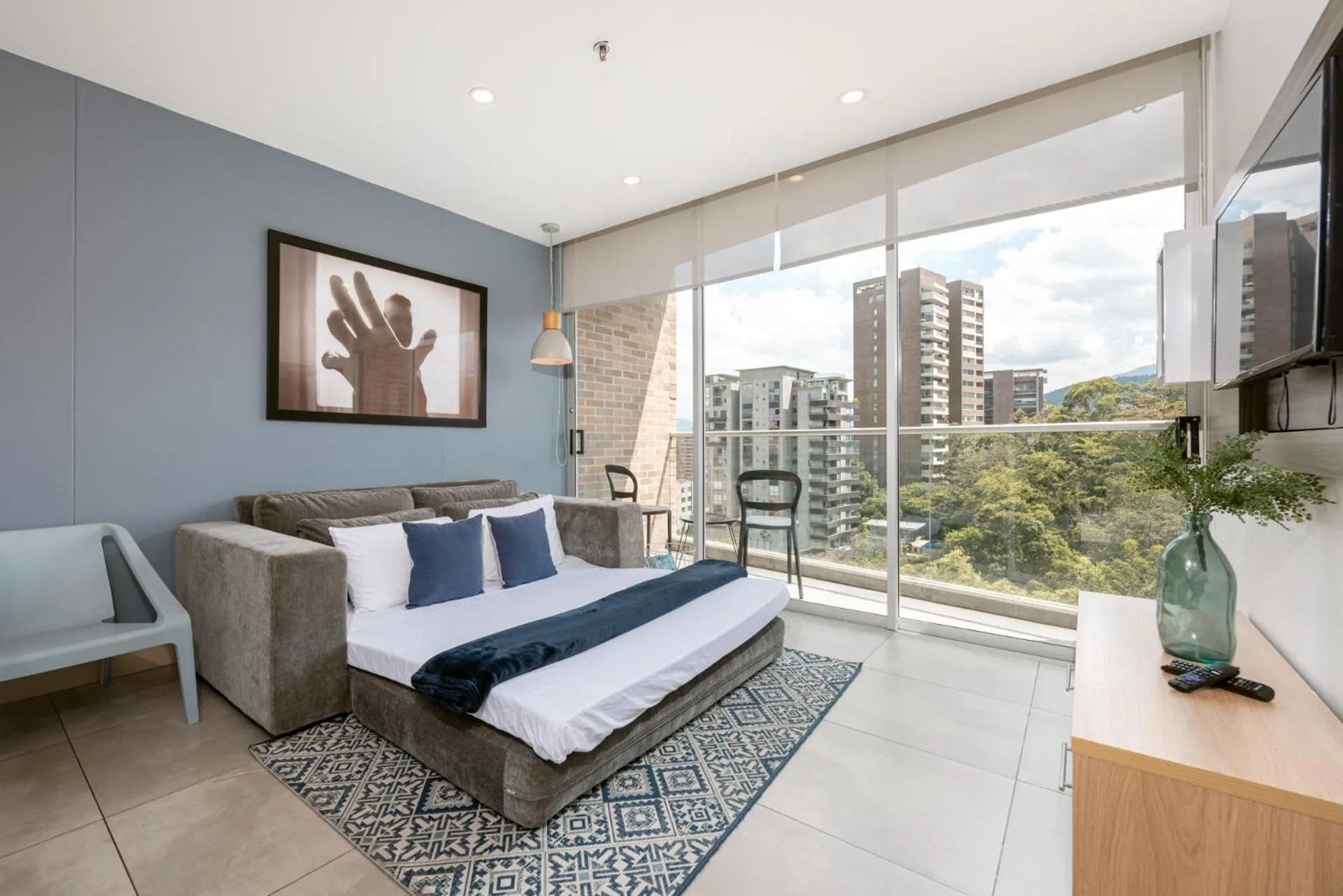 Living room, Bed in Soul Lifestyle Hotel