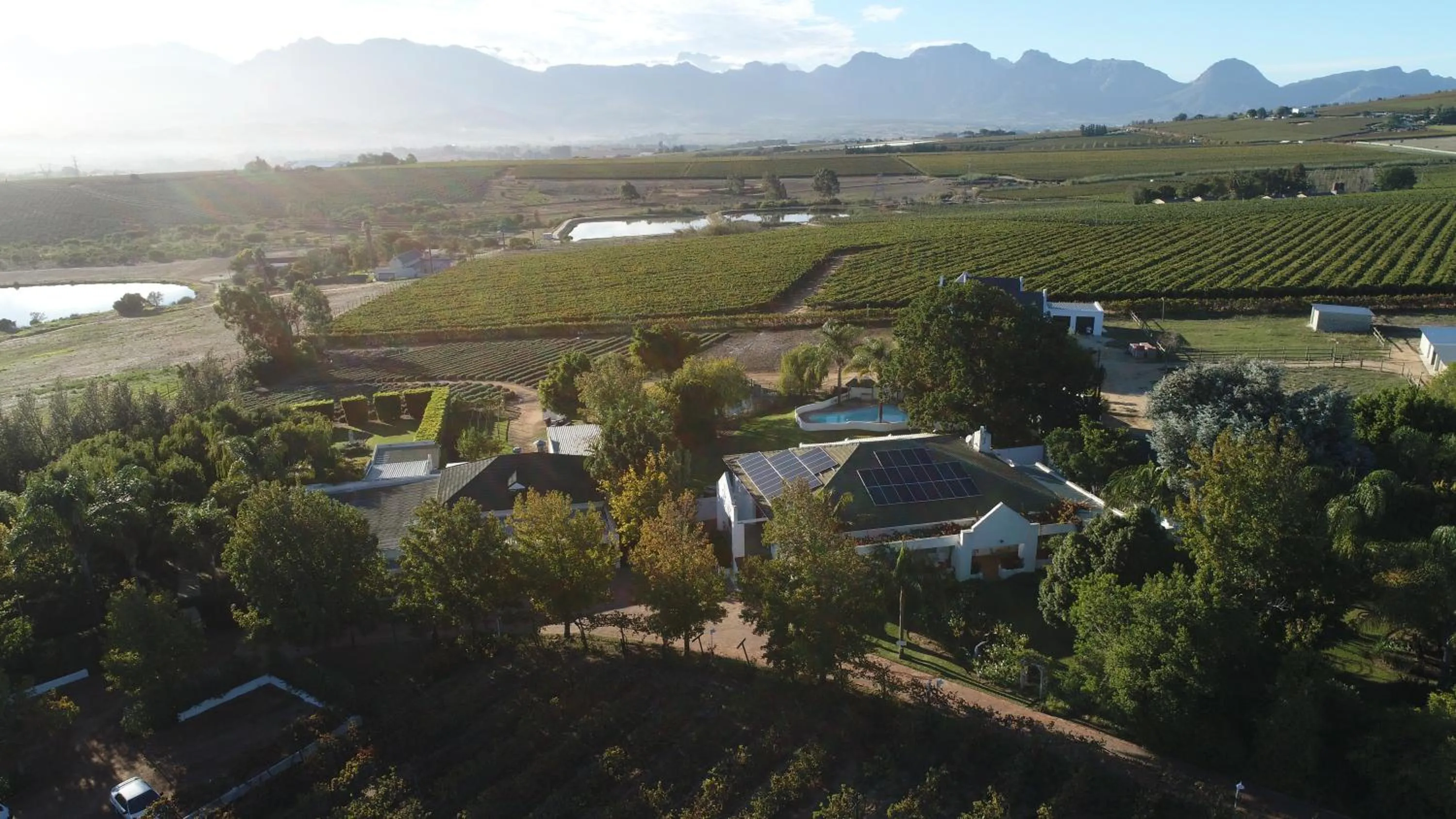 Bird's eye view in Zonnevanger Guesthouse