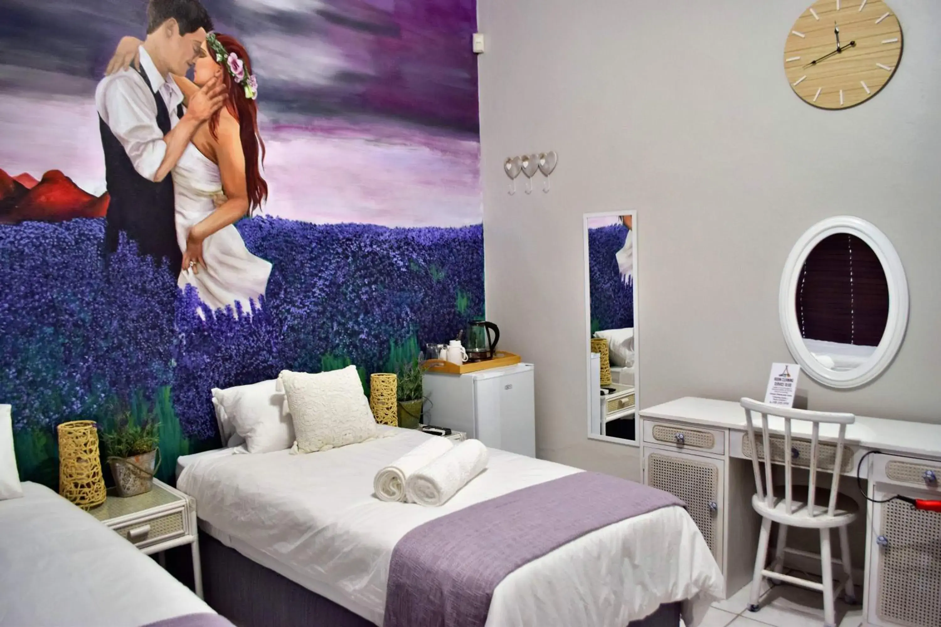 Deluxe Double or Twin Room with Garden View in Zonnevanger Guesthouse Deluxe Double or Twin Room with Garden View in Zonnevanger Guesthouse