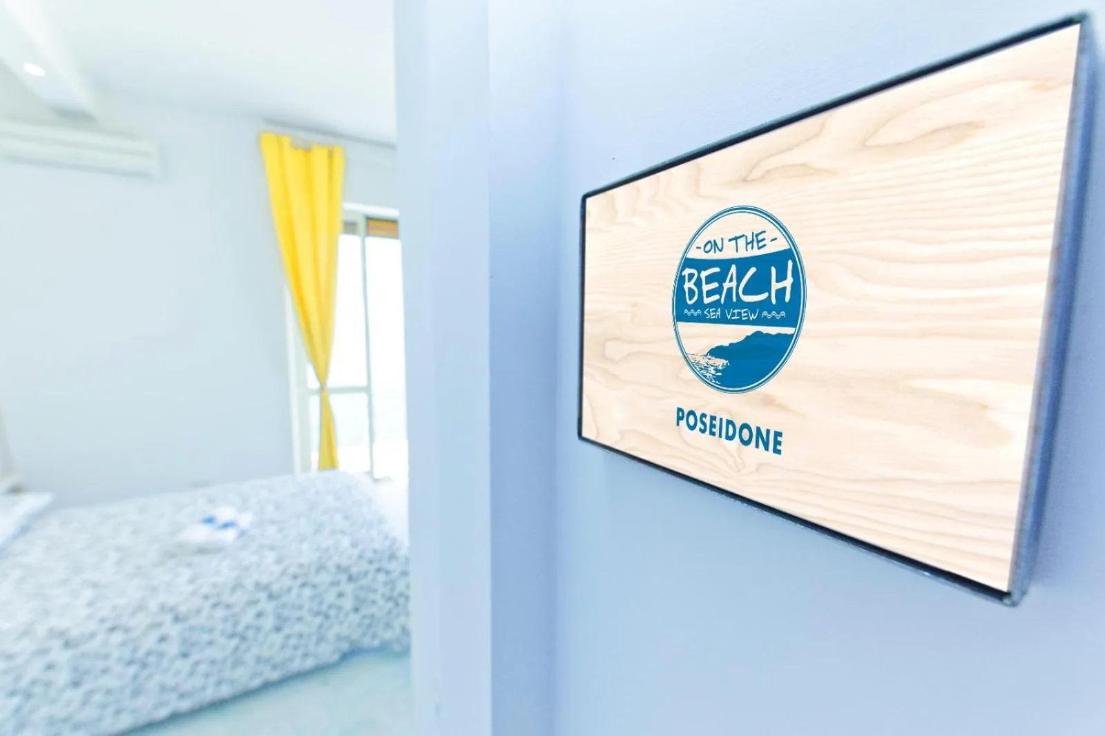 Decorative detail, Bed in On the beach Sea-view&Kitchen In Room