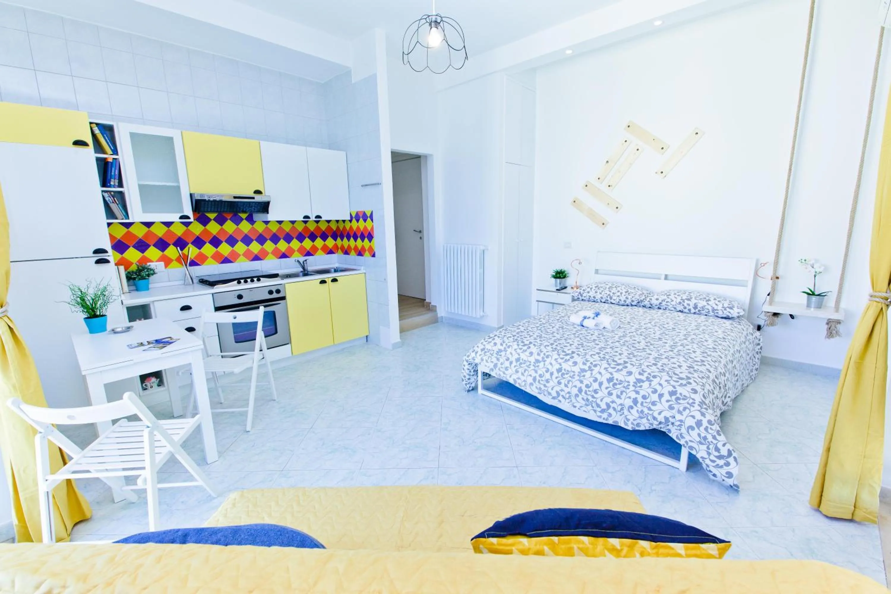 Photo of the whole room, Bed in On the beach Sea-view&Kitchen In Room