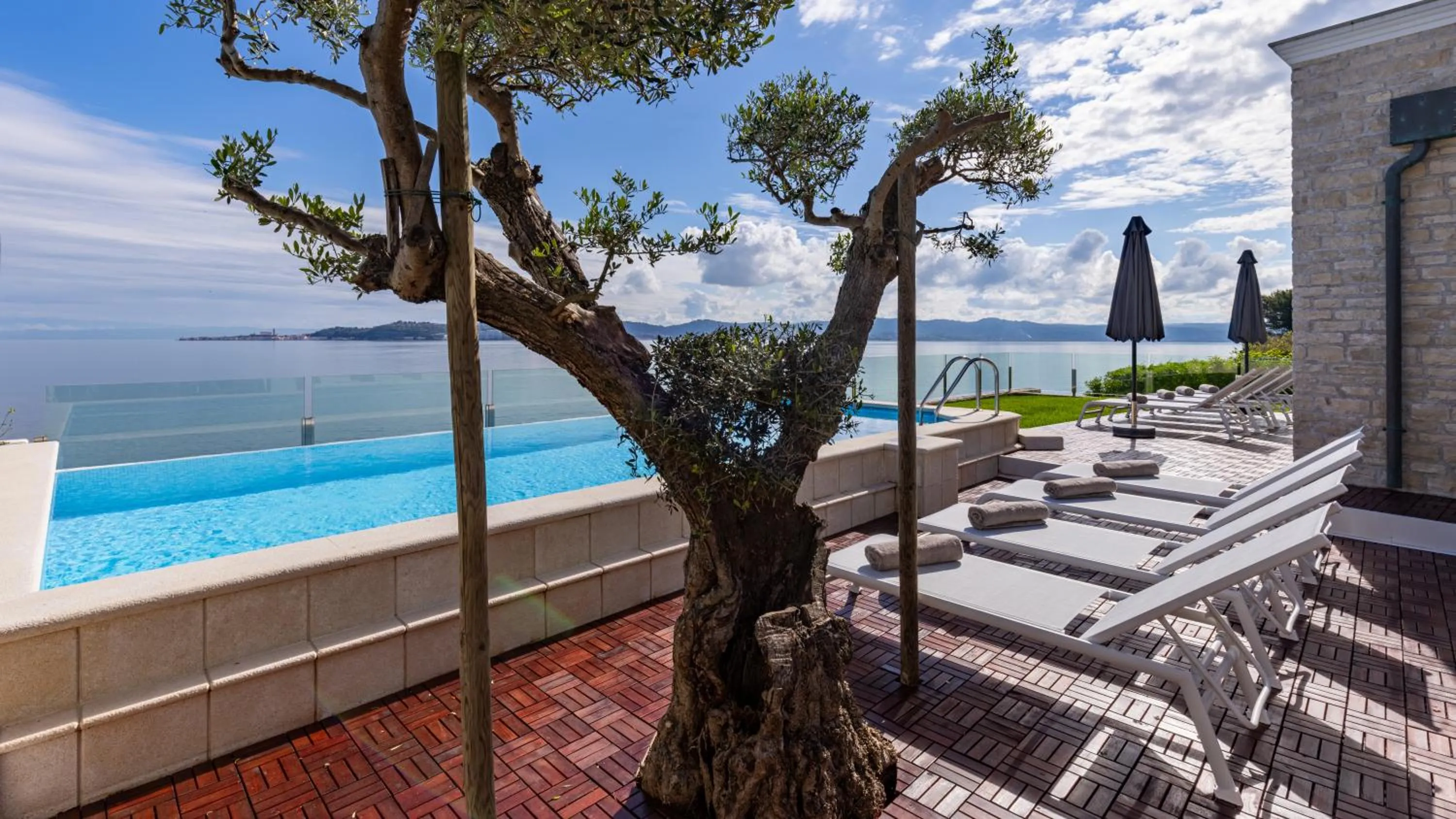 Natural landscape in Villa Sarah