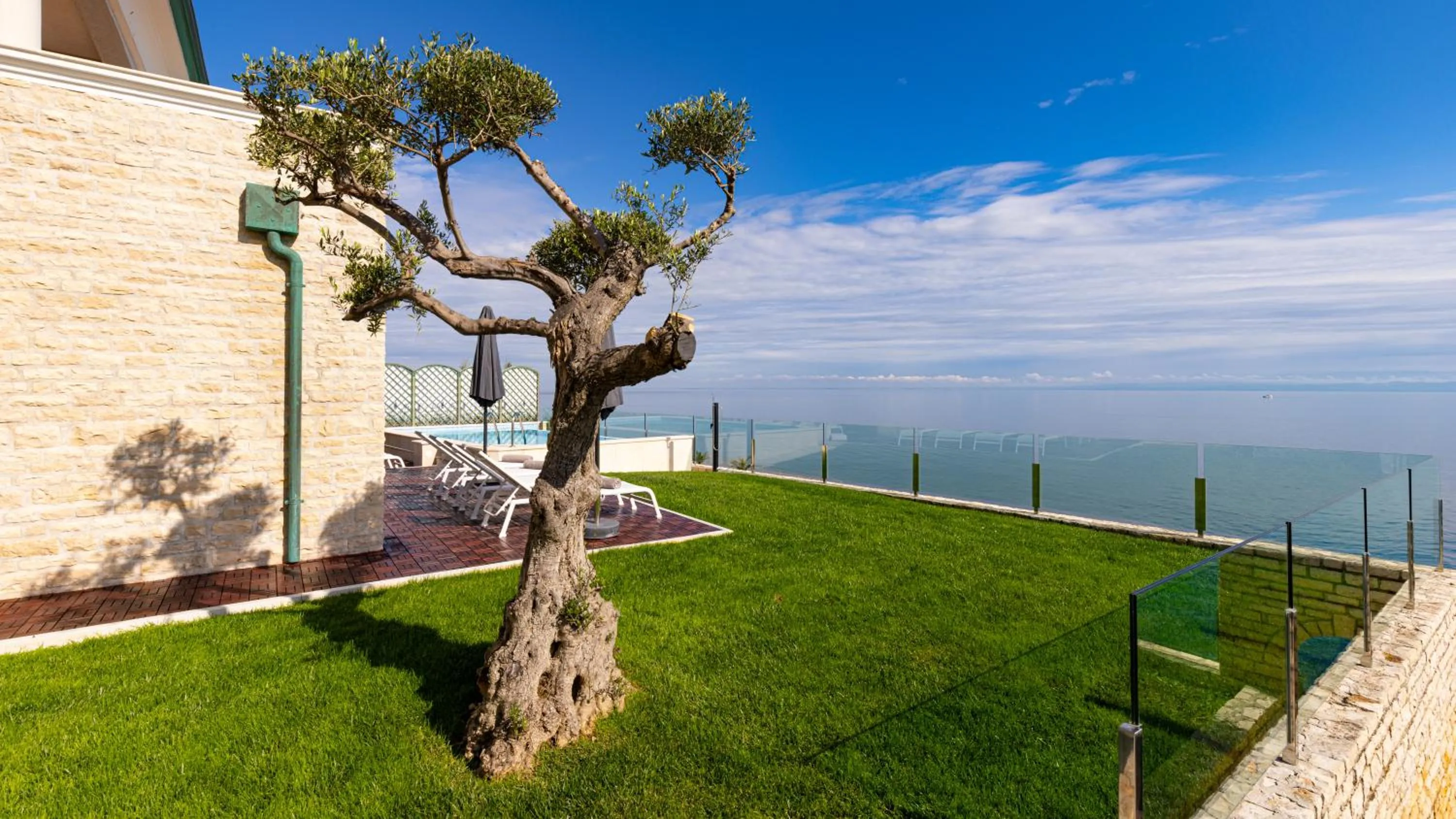 Natural landscape in Villa Sarah