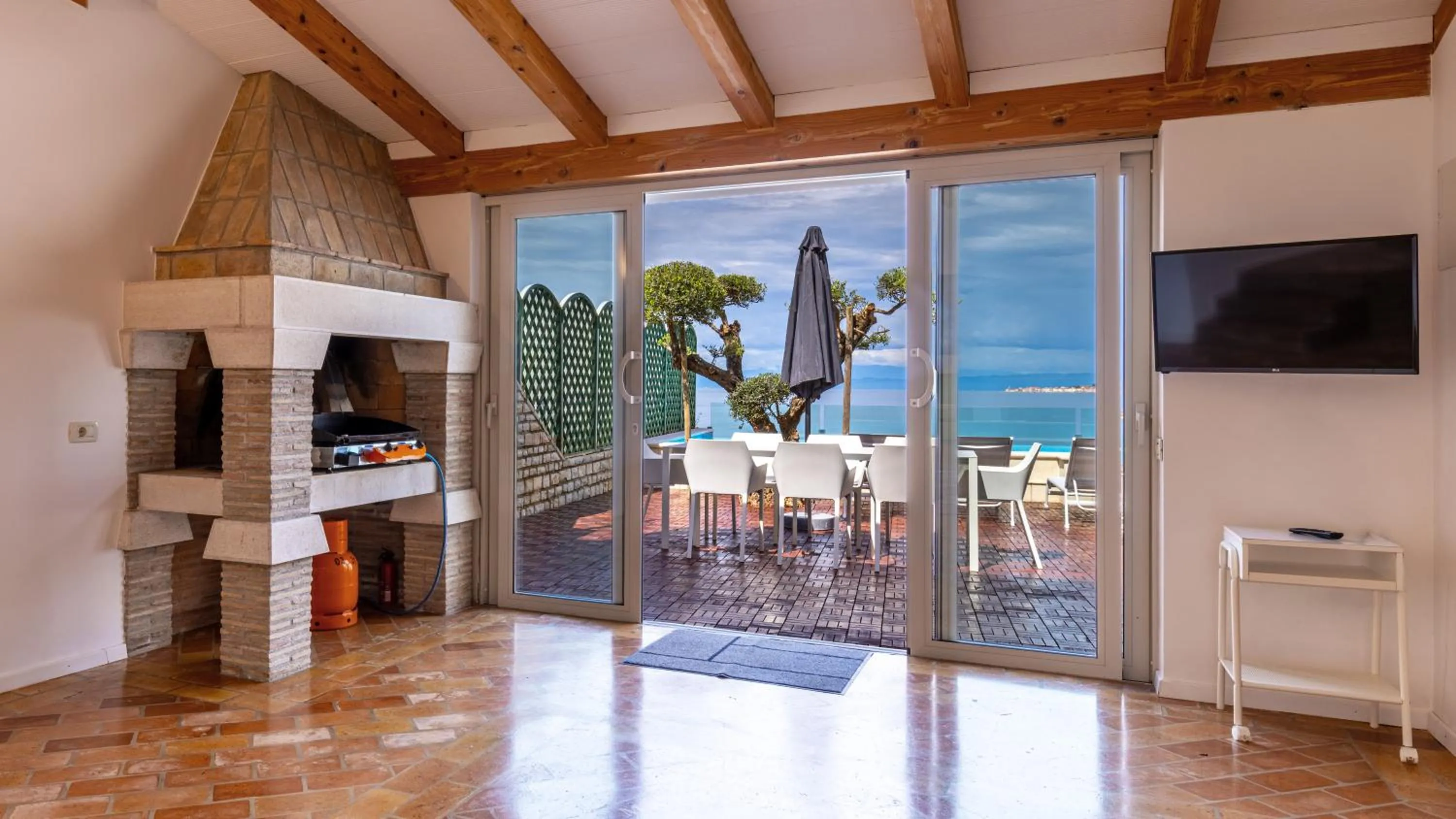 Natural landscape in Villa Sarah