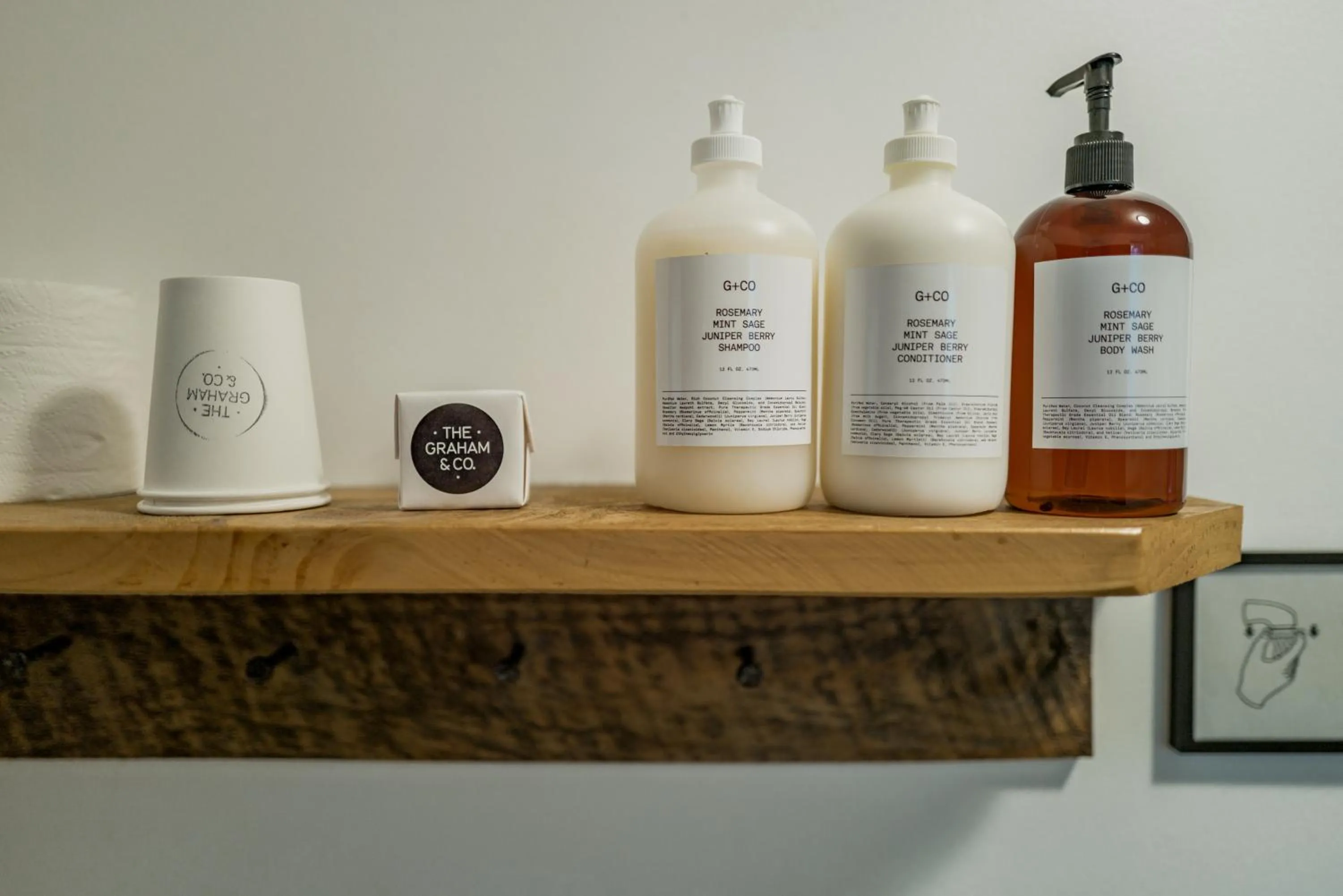 Bathroom in The Graham & Co.