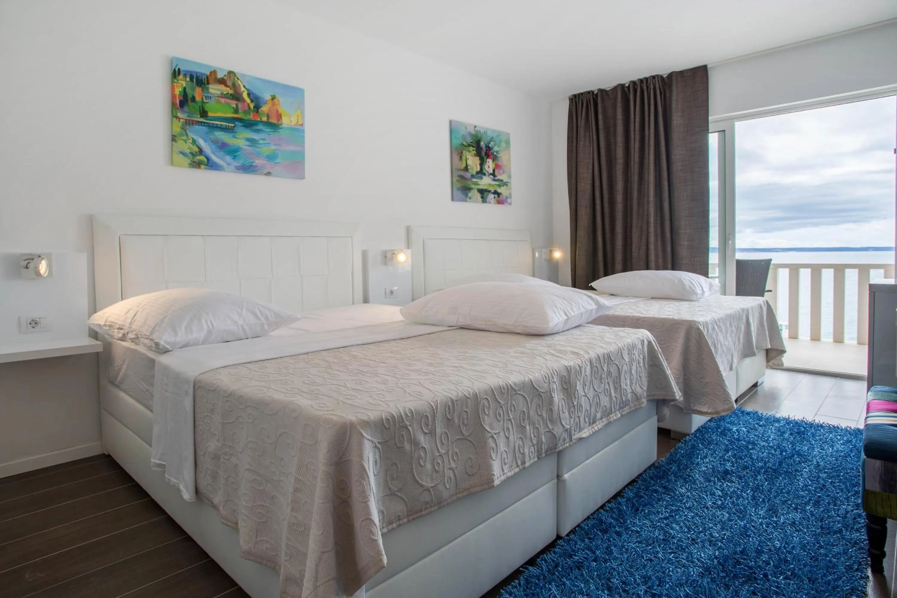 Bed in Villa Mario