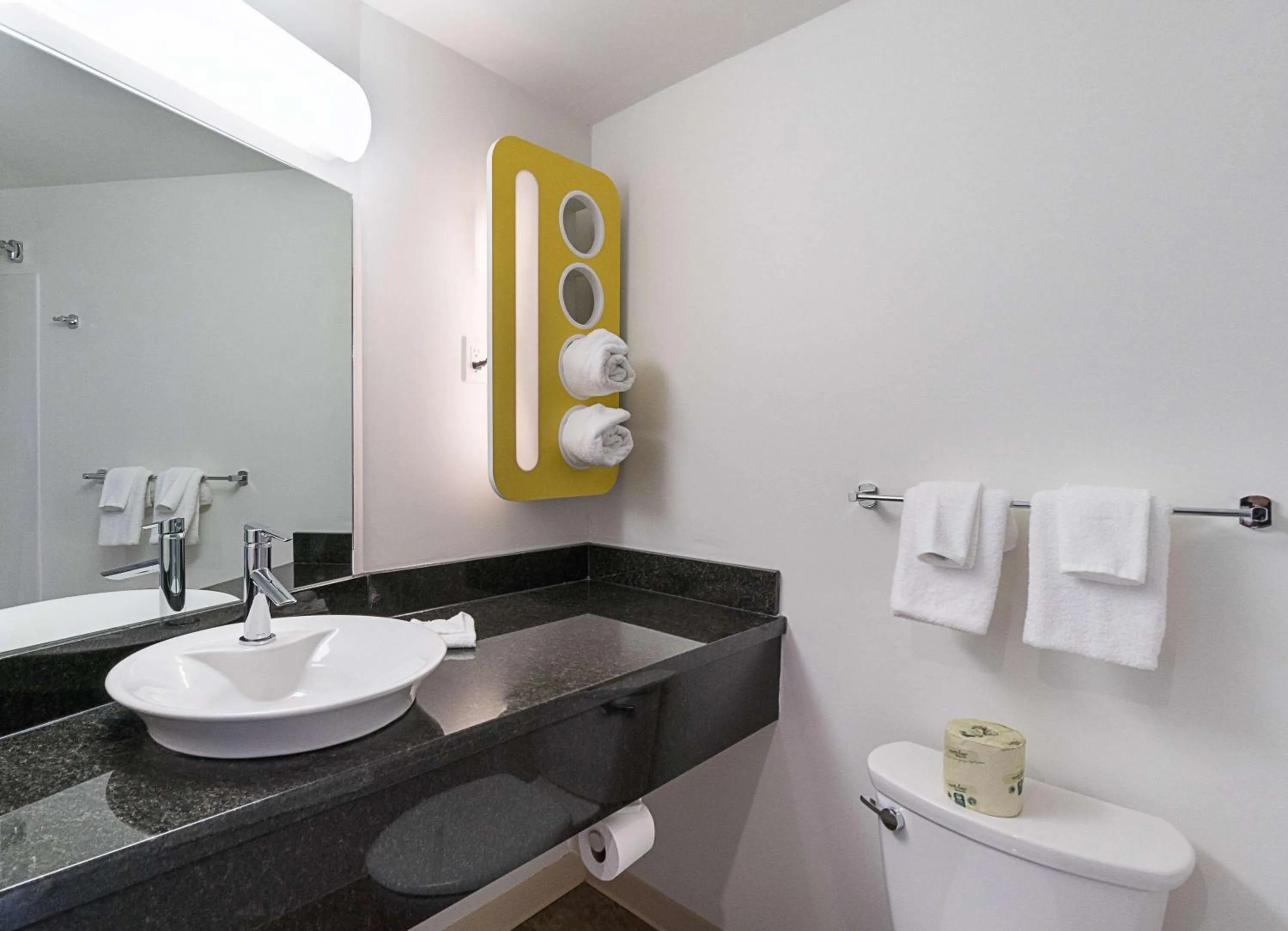 Toilet, Bathroom in Studio 6 Bruderheim, AB