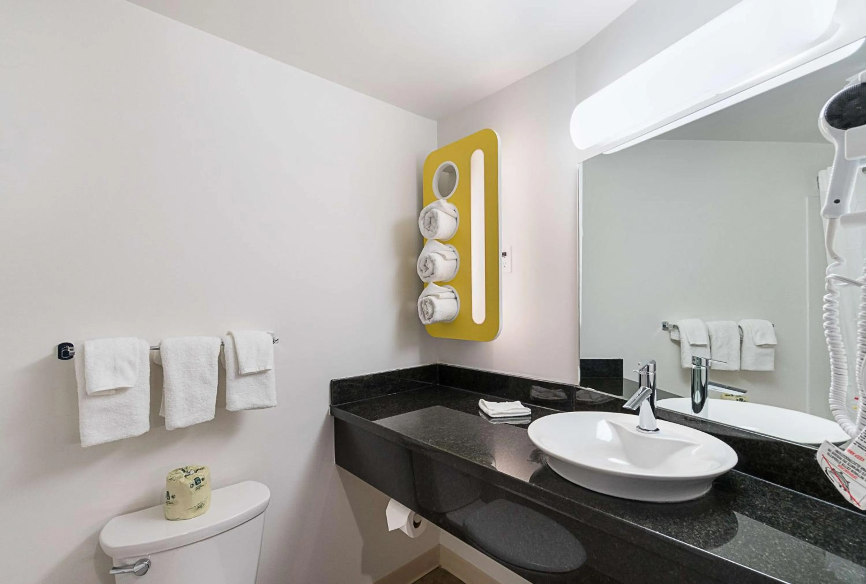 Toilet, Bathroom in Studio 6 Bruderheim, AB